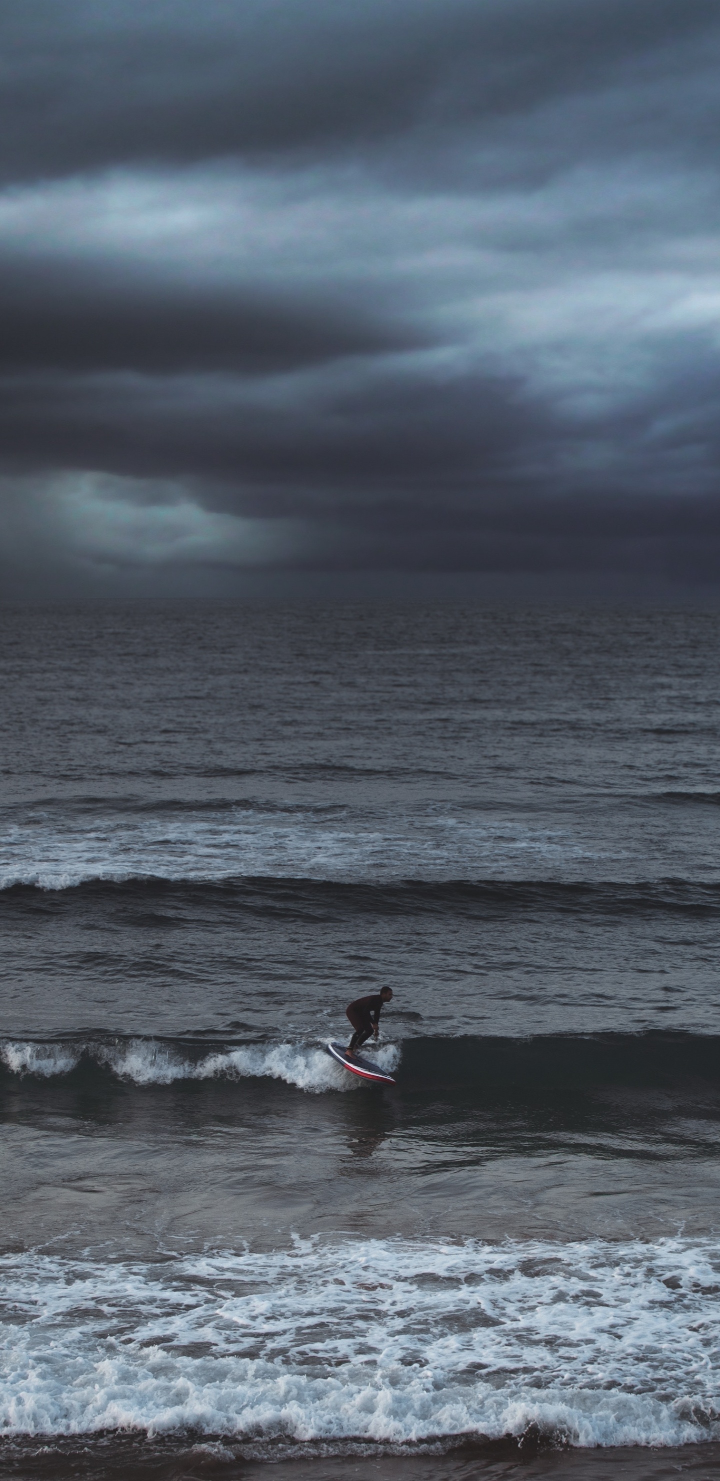 Обои серфинг, волна, океан, море, ветровая волна в разрешении 1440x2960