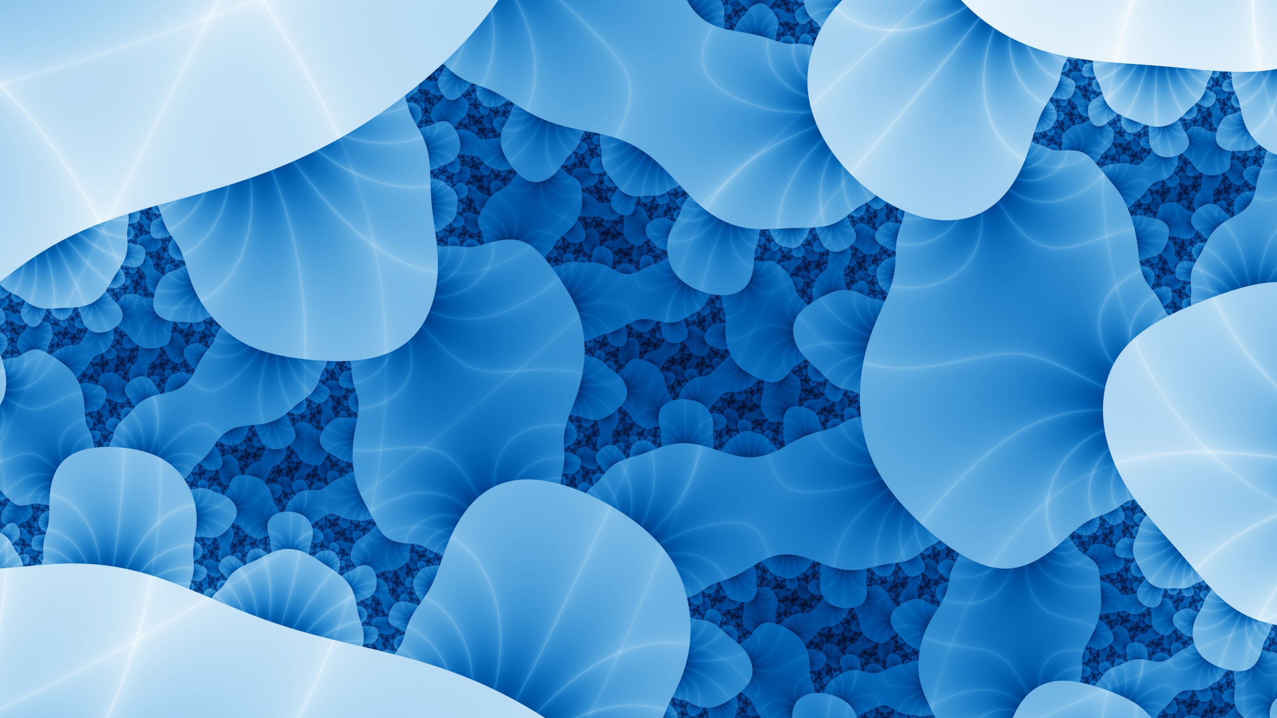 Обои бактерионоситель, синий, лазурный, вода, графика в разрешении 2560x1440