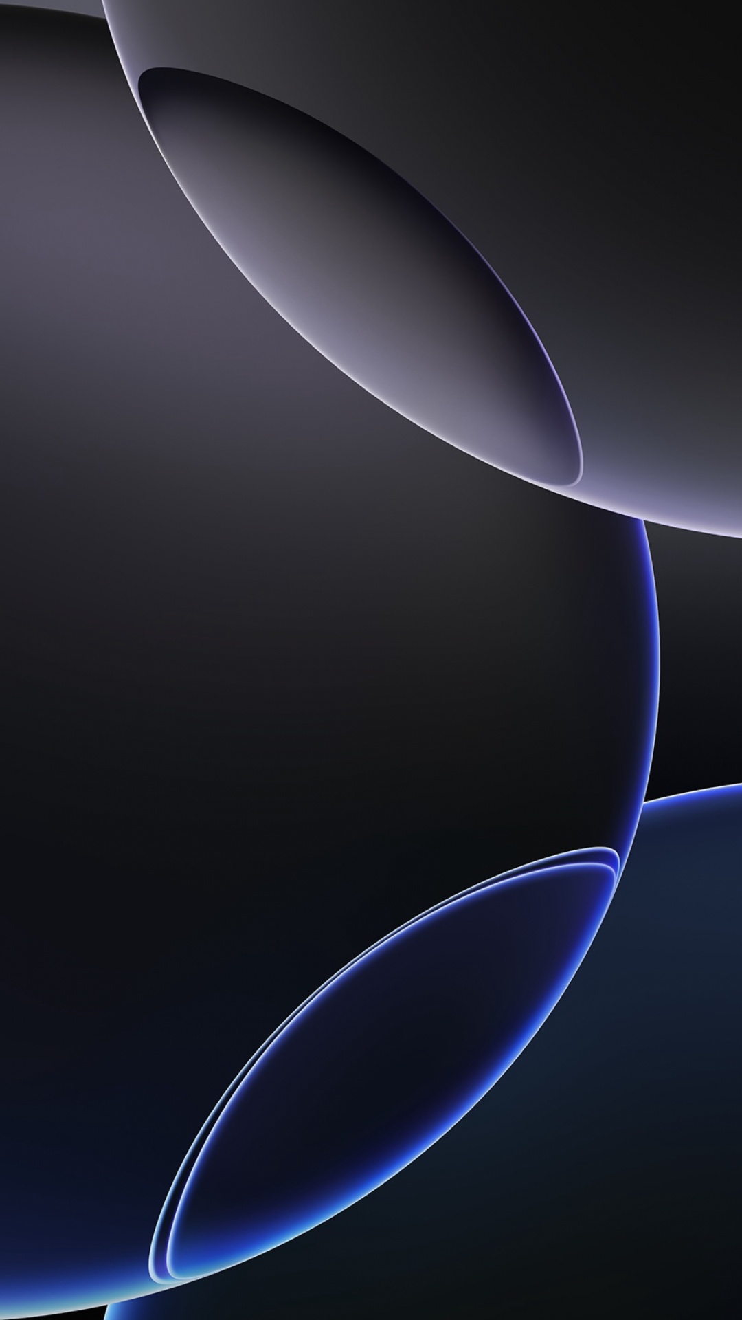 Обои iPhone 16 Pro, черный титан, арт, Эпл, астрономический объект в разрешении 1080x1920