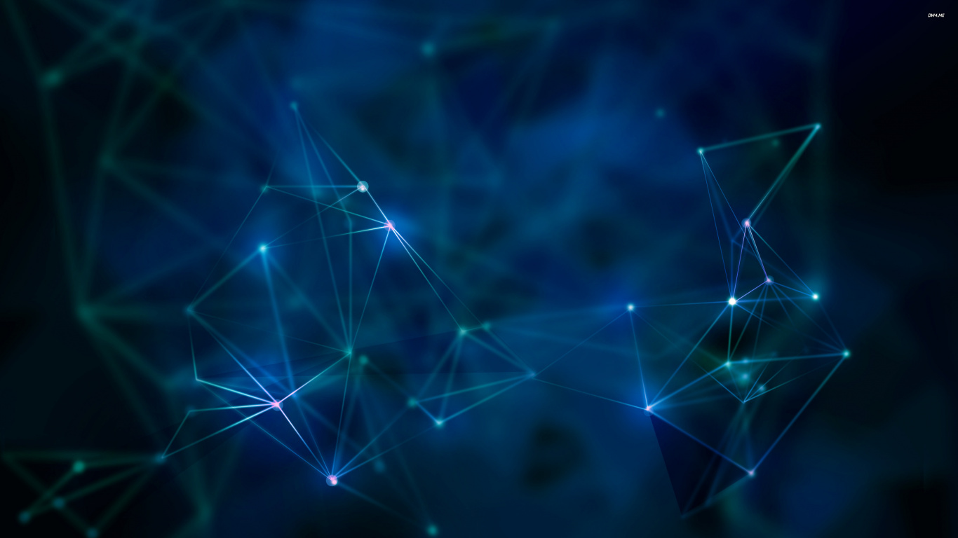 Обои синий, свет, линия, космос, пространство в разрешении 1366x768