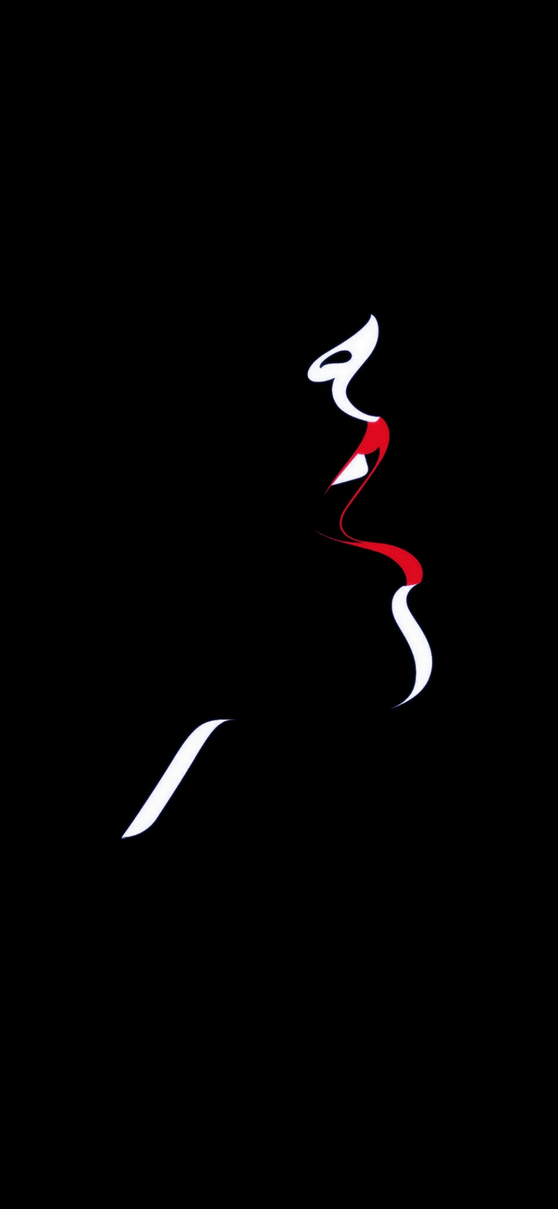 Обои амолед, OLED, темнота, Кавид Аскеров, графический дизайн в разрешении 1125x2436