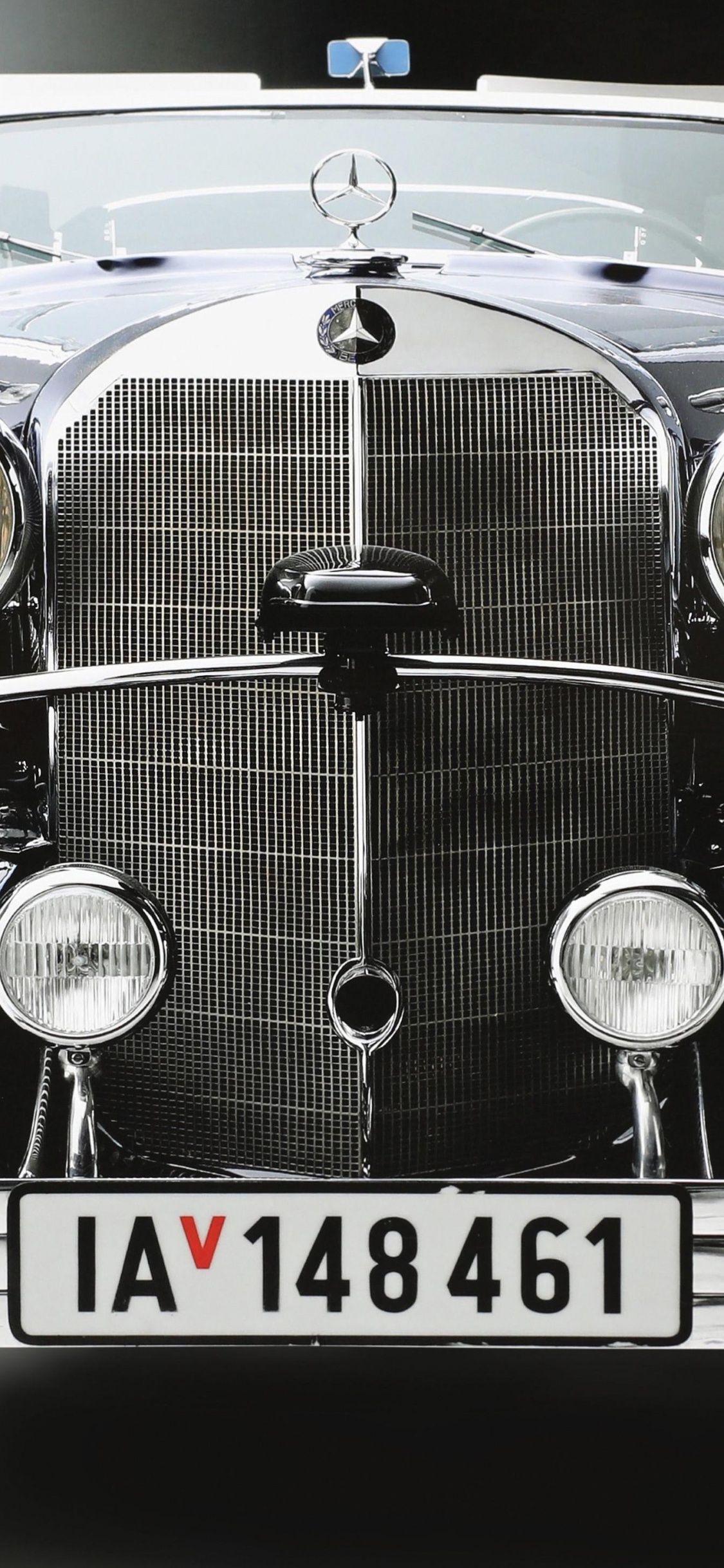 Обои Мерседес-Бенц-770, авто, гоночного автомобиля, старинная машина, классический автомобиль в разрешении 1125x2436