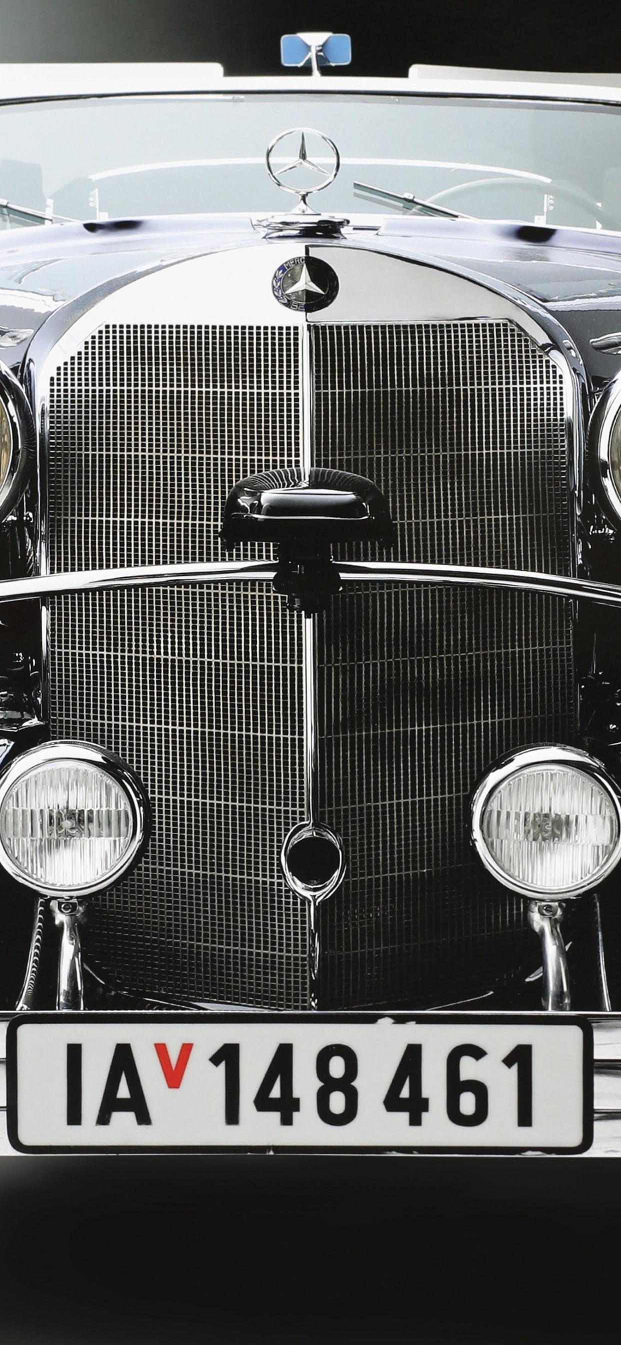 Обои Мерседес-Бенц-770, авто, гоночного автомобиля, старинная машина, классический автомобиль в разрешении 1242x2688