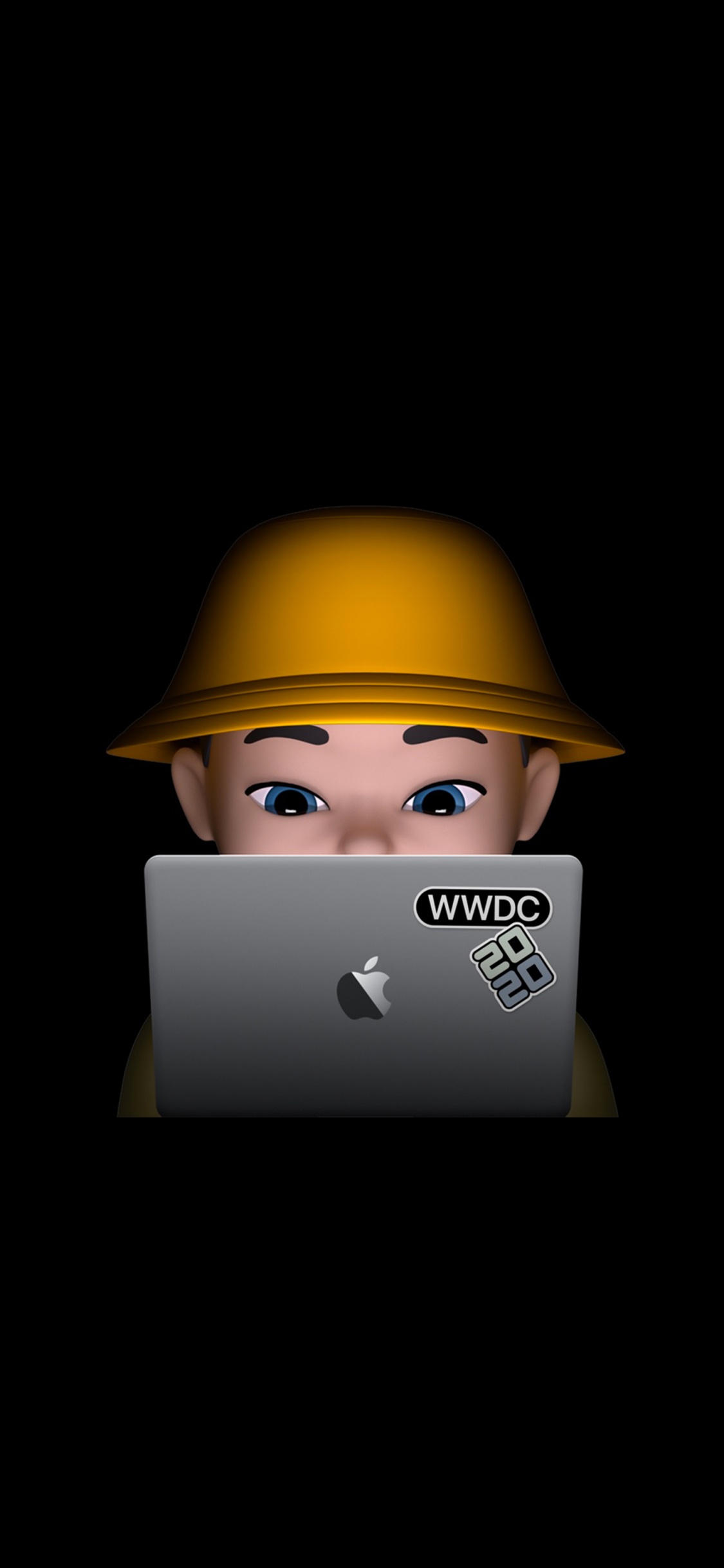 Обои apple, амолед, iPhone, WWDC 2020, яблоко в разрешении 1125x2436