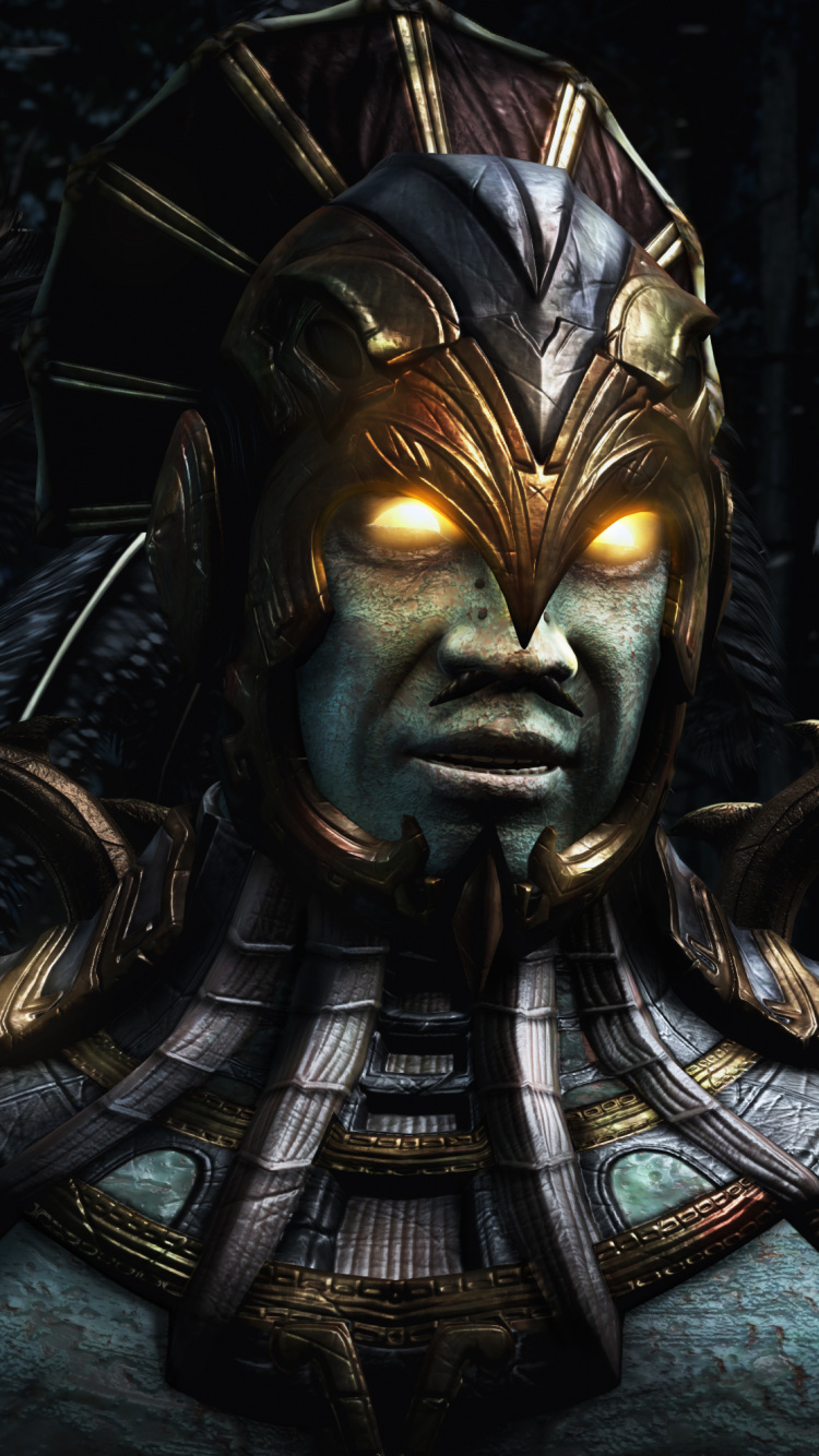 Обои mortal kombat x, мортал комбат, темнота, компьютерная игра, иллюстрация в разрешении 750x1334