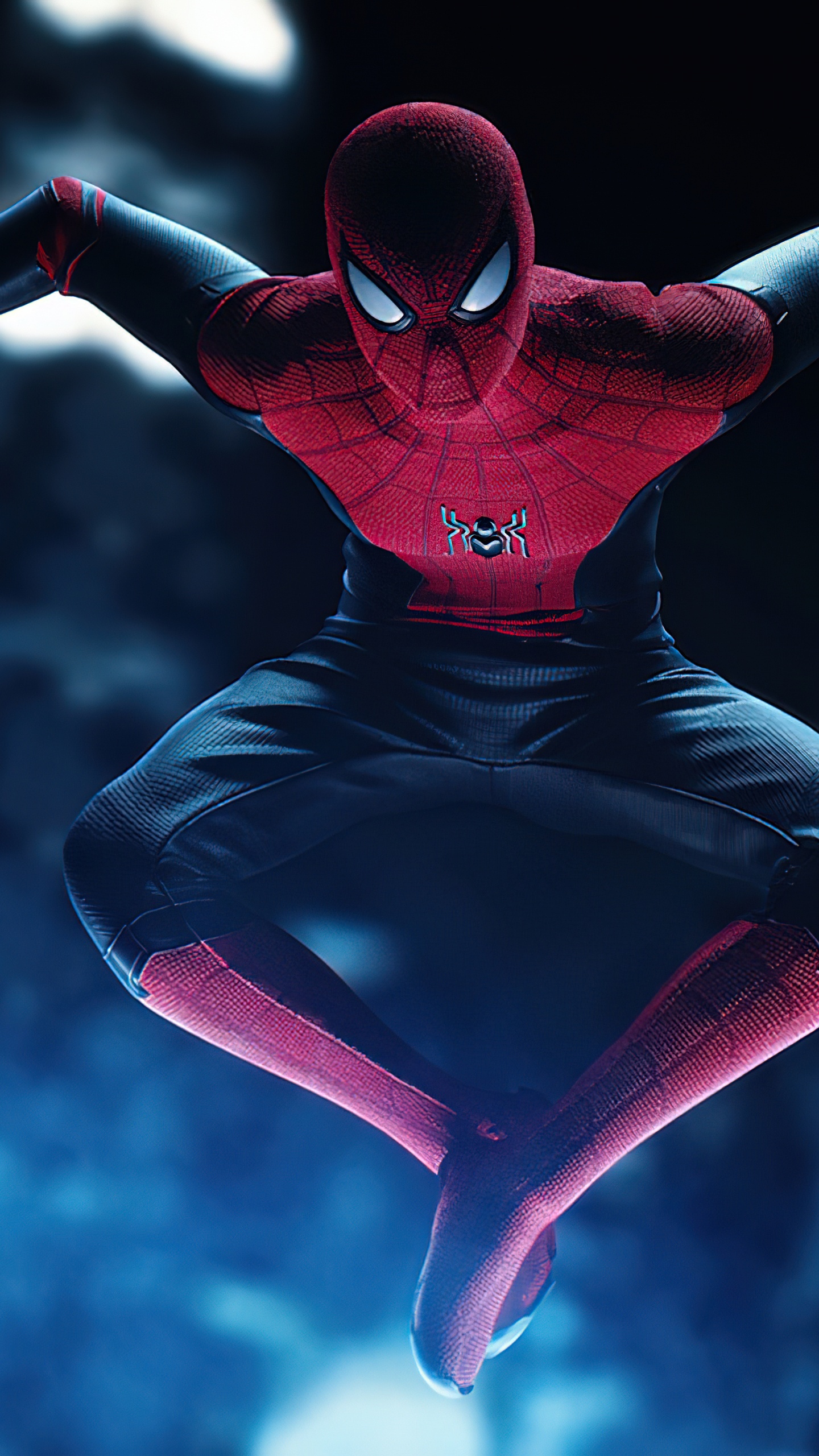 Обои Майлз Моралес, человек-паук, Представление, чудо человек-паук майл моралес, питер Паркер в разрешении 1440x2560