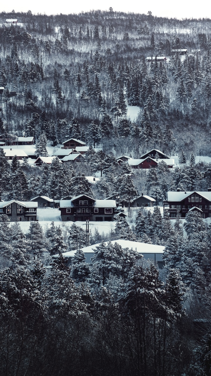 Обои Торридон, черный и белый, вода, пейзаж, архитектура в разрешении 720x1280