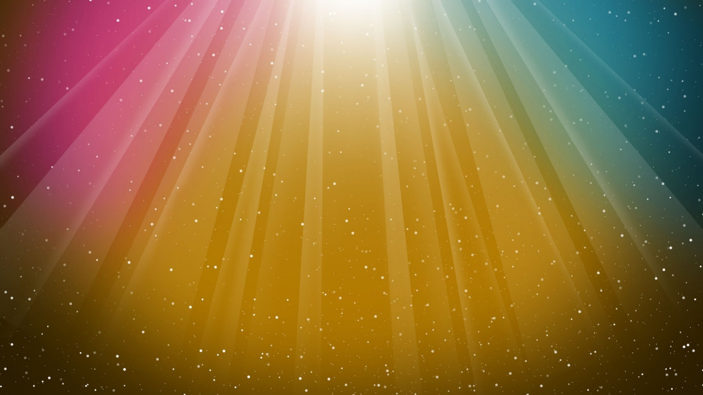 Обои свет, желтый, атмосфера, космос, дискотека в разрешении 1366x768