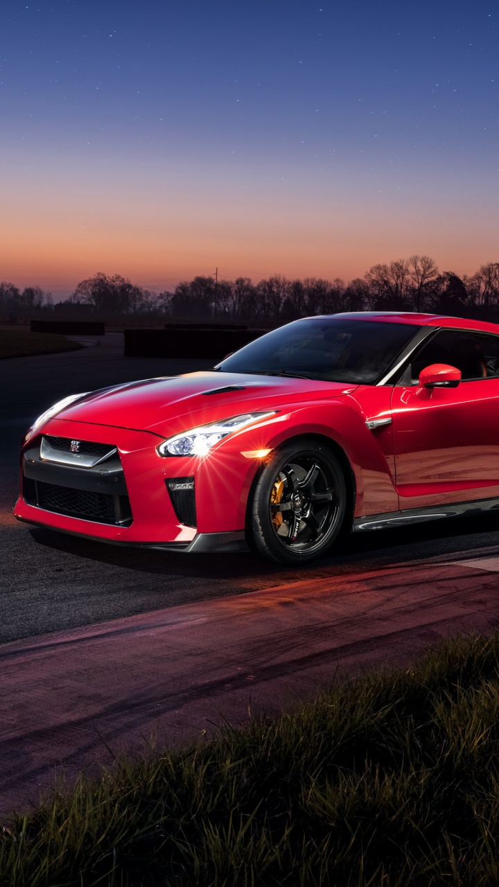 Обои авто, Ниссан, спорткар, суперкар, кузов купе в разрешении 720x1280