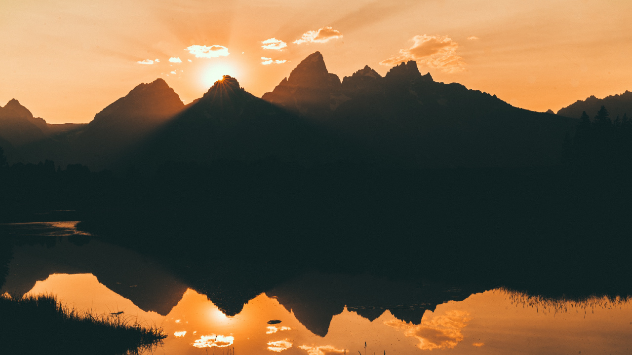 Обои природа, природный ландшафт, гора, горный рельеф, облако в разрешении 1280x720