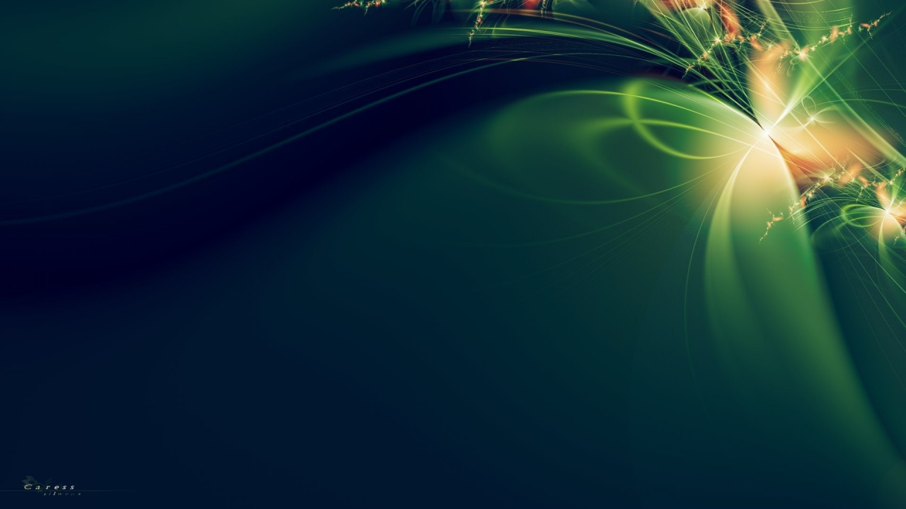 Обои зеленый, линия, графический дизайн, космос, линии в разрешении 1280x720