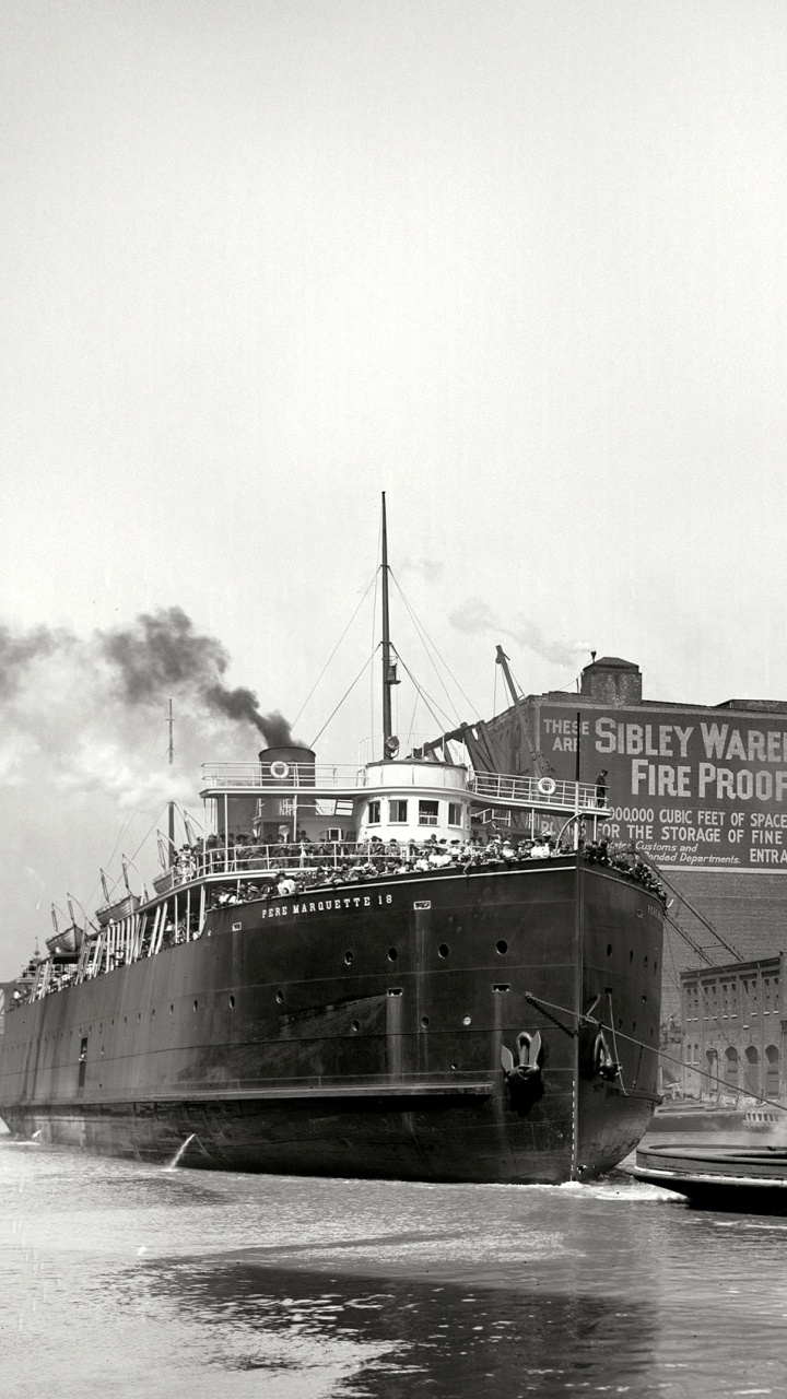 Обои Чикаго, лодка, судно, корабль, пароход в разрешении 720x1280