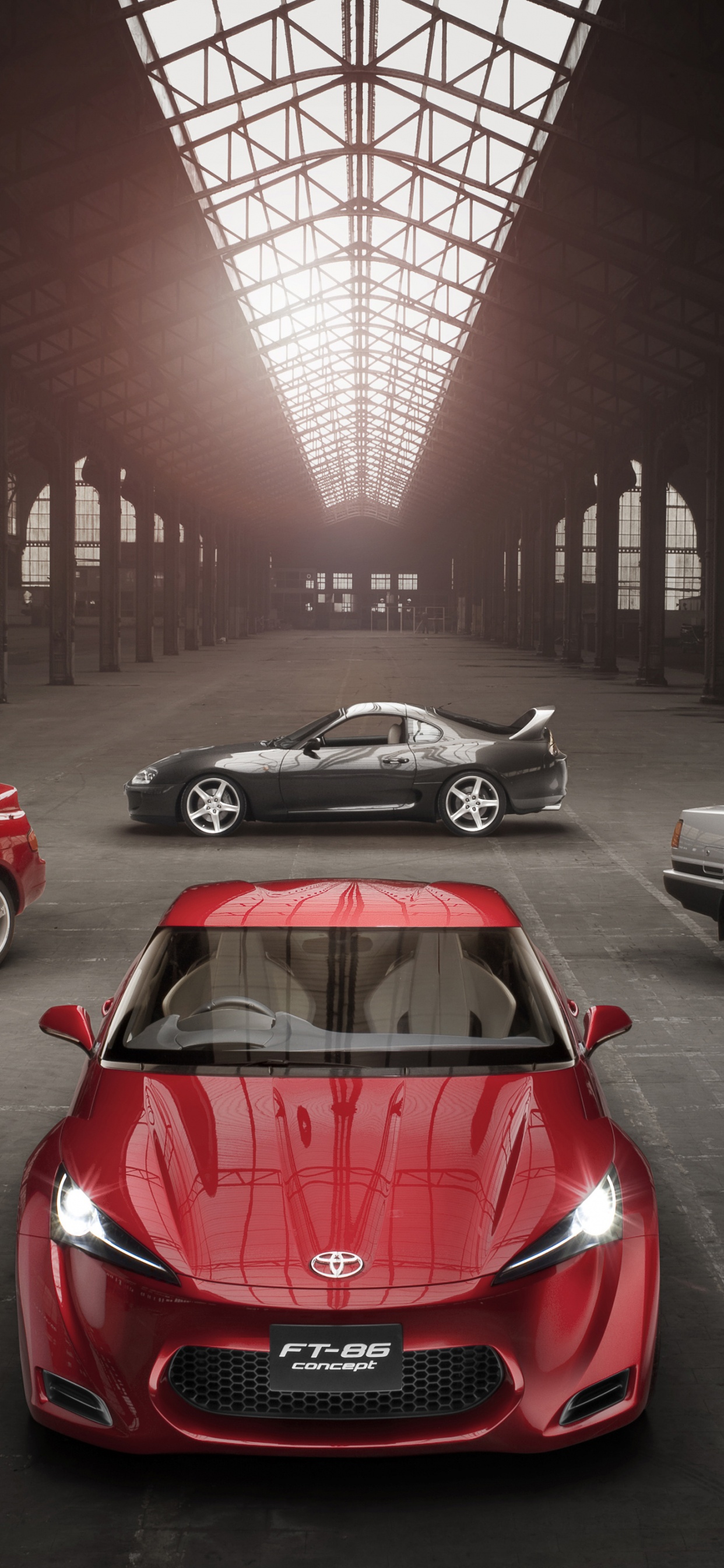 Обои Тойота 86, спорткар, toyota, Toyota Supra, авто в разрешении 1242x2688