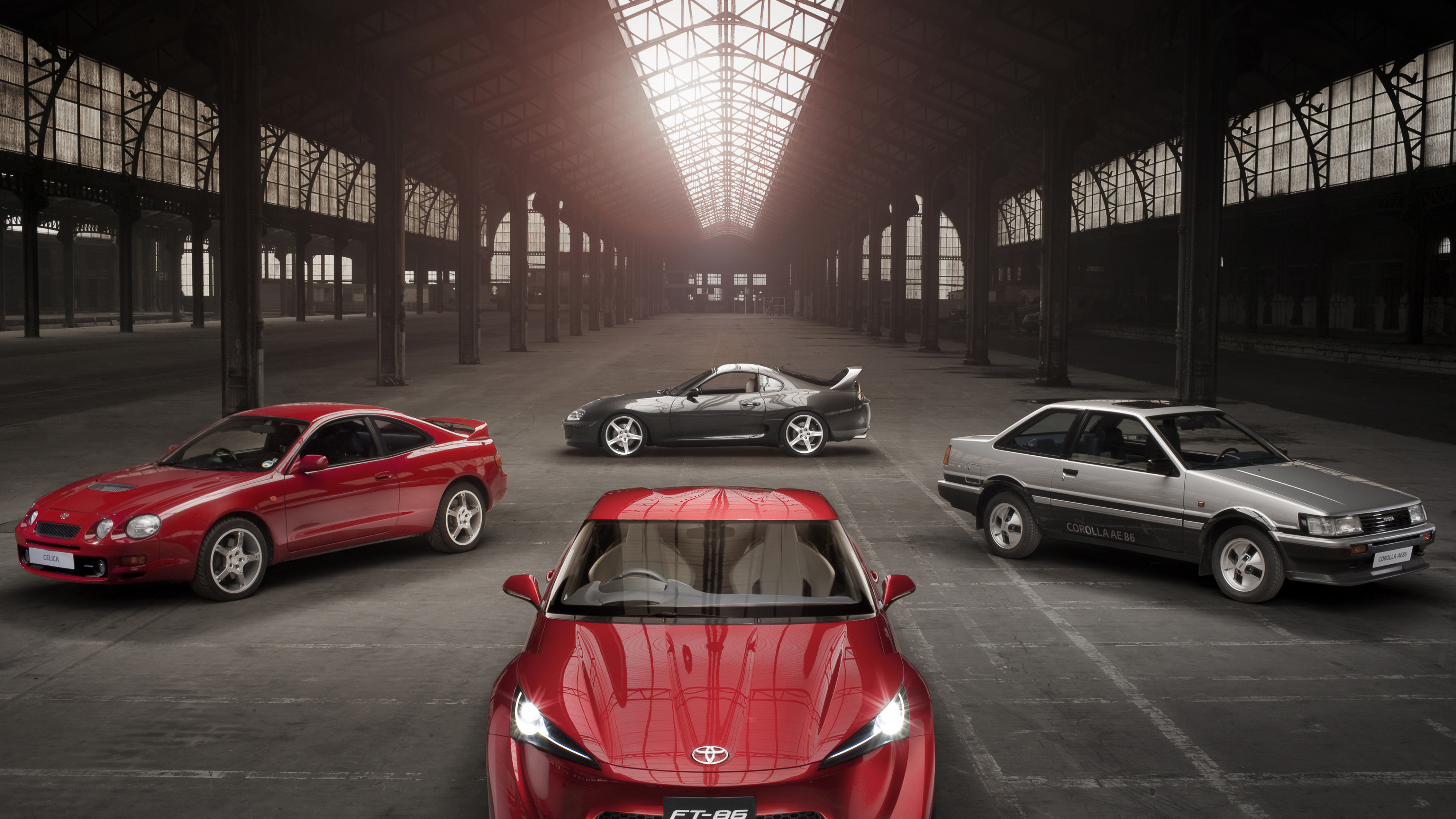 Обои Тойота 86, спорткар, toyota, Toyota Supra, авто в разрешении 3840x2160