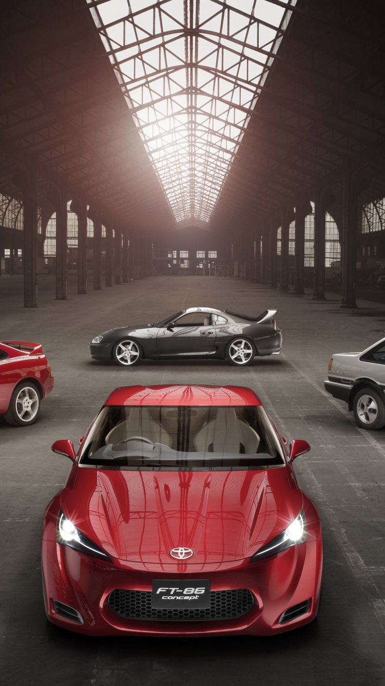 Обои Тойота 86, спорткар, toyota, Toyota Supra, авто в разрешении 750x1334