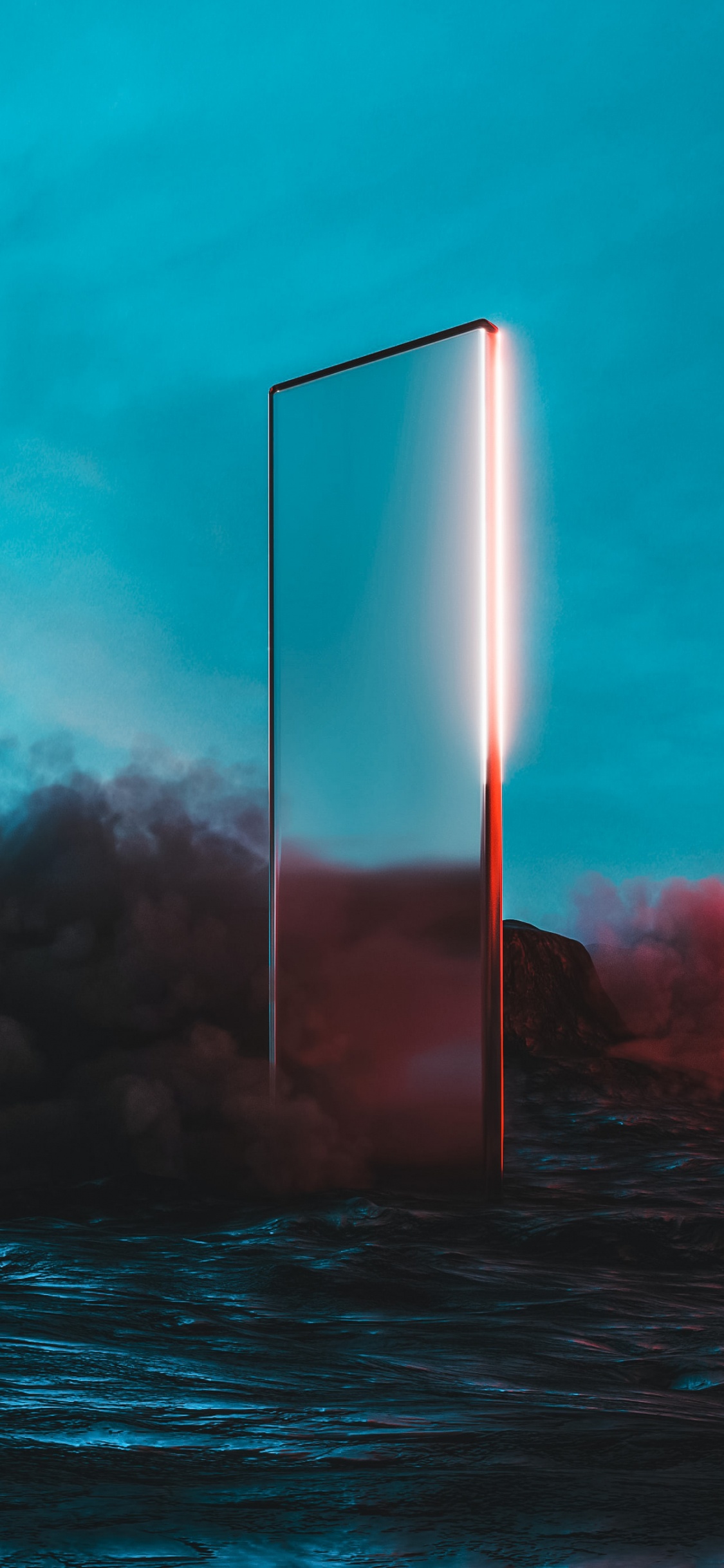 Обои море, soundcloud, Альбом, обложка альбома, спотифай в разрешении 1125x2436