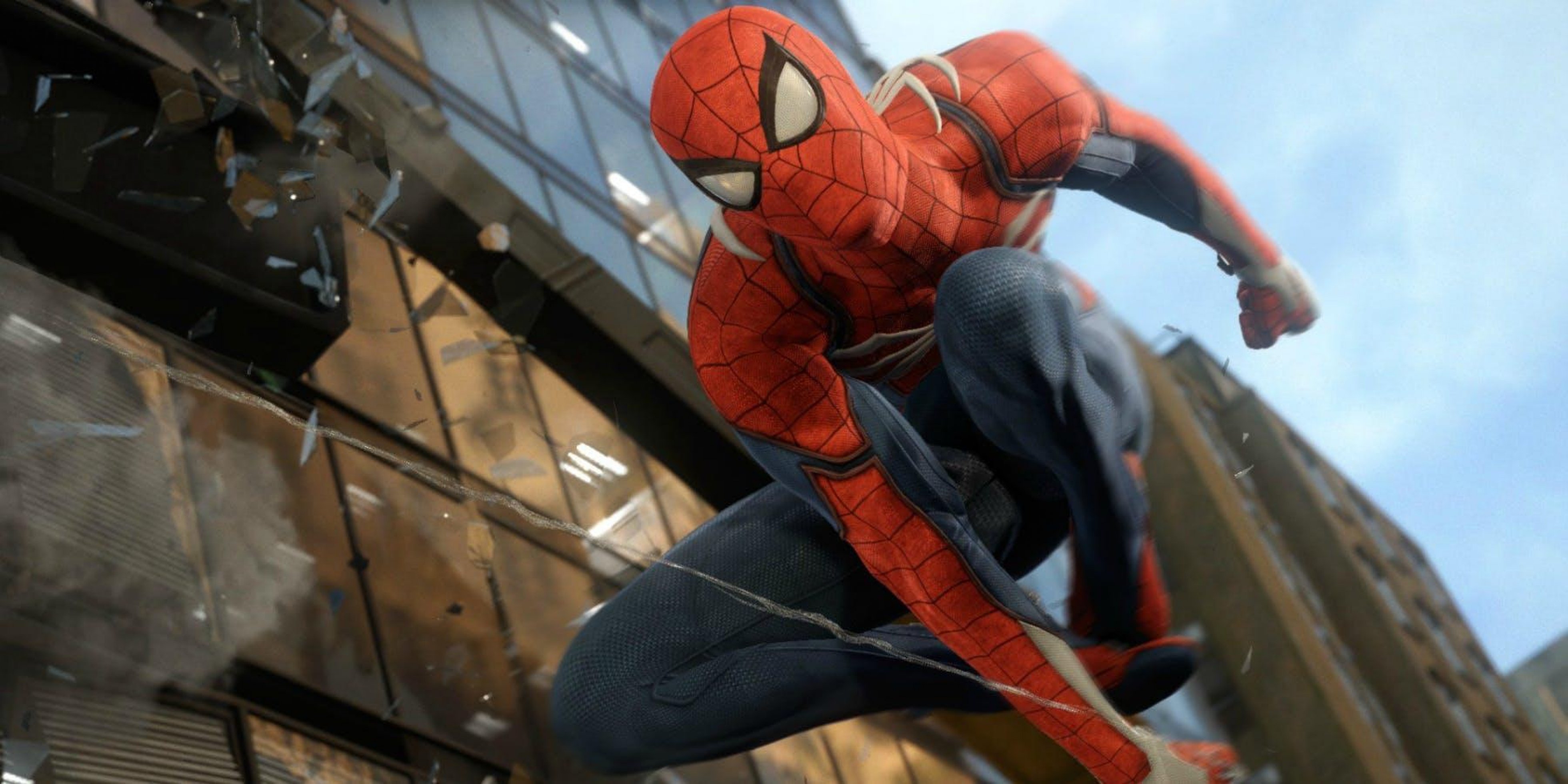 Обои человек-паук, Insomniac Games, супергерой, Может Паркер, видеоигра -  картинка на рабочий стол и фото бесплатно