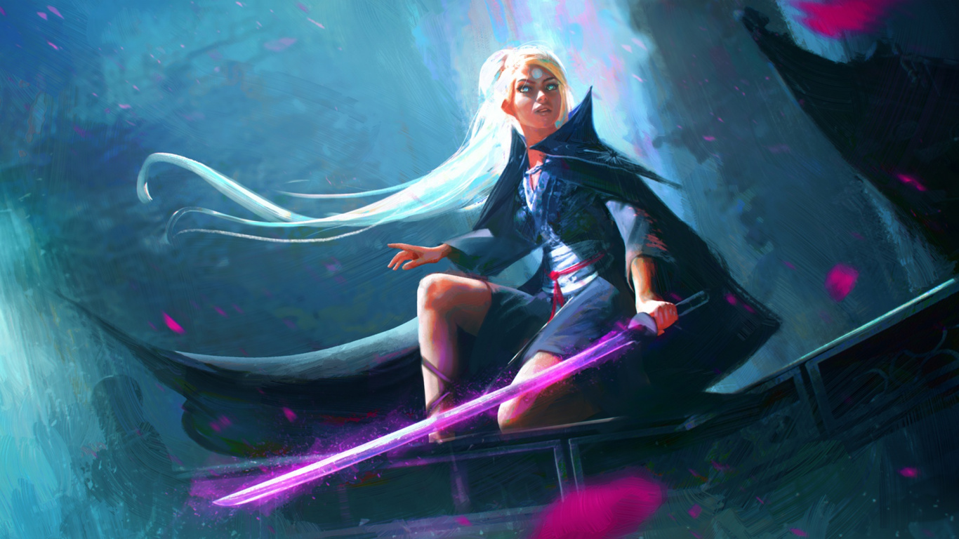 Обои иллюстрация, арт, графический дизайн, графика, космос в разрешении 1366x768