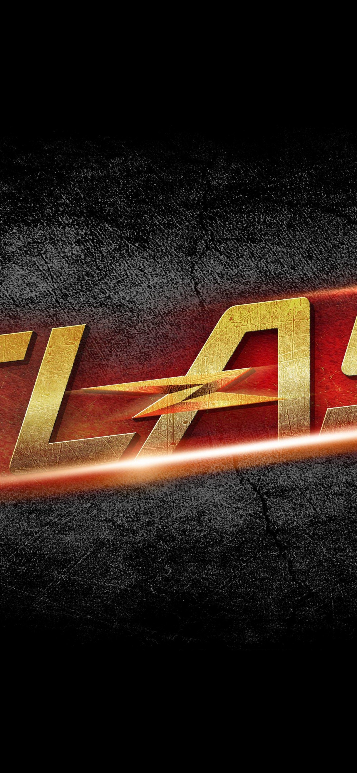 Обои лого, Флэш, текст, графика, марка в разрешении 1242x2688