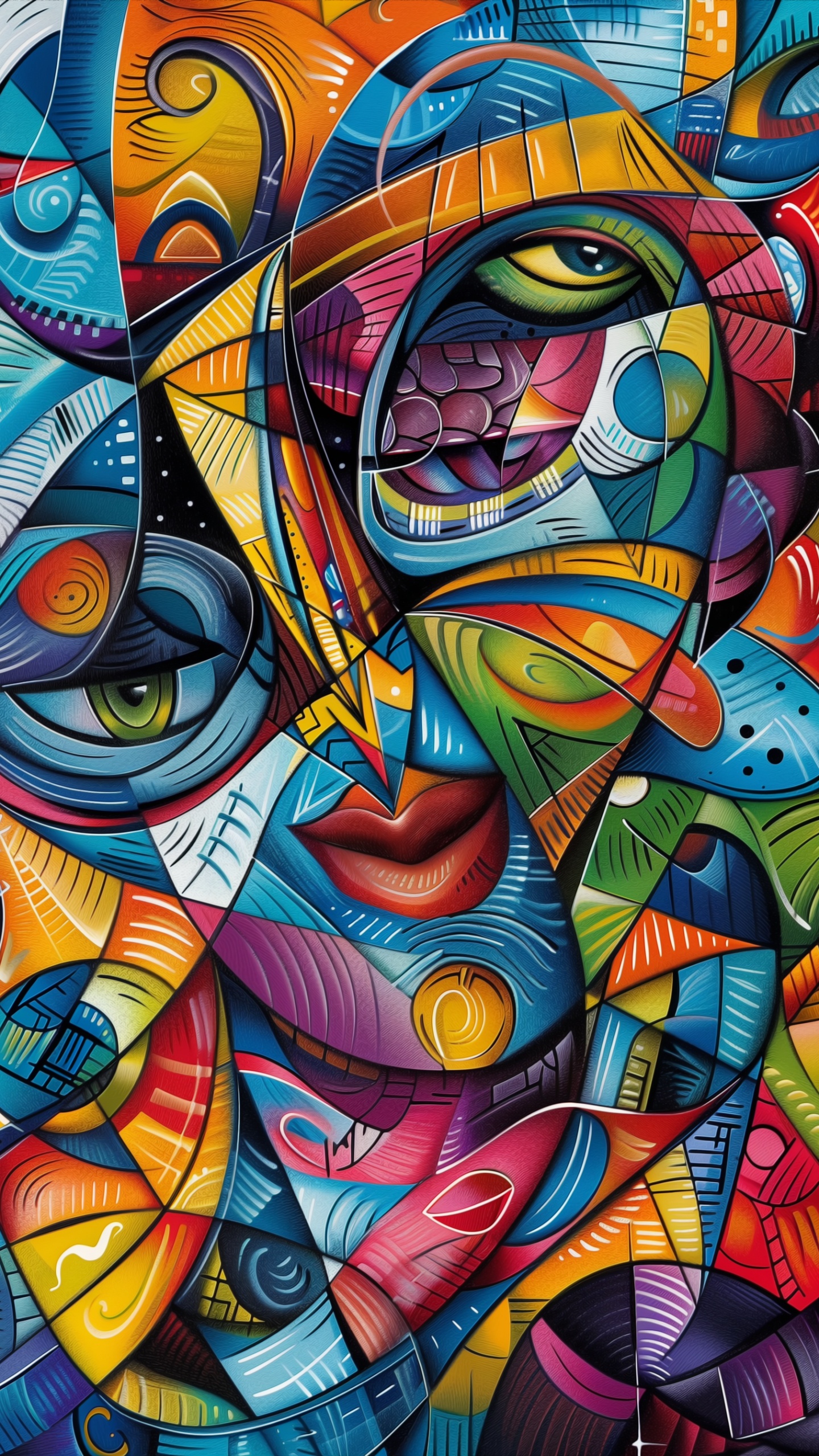 Обои художественная краска, арт, уличное искусство, визуальное искусство, живопись в разрешении 1440x2560