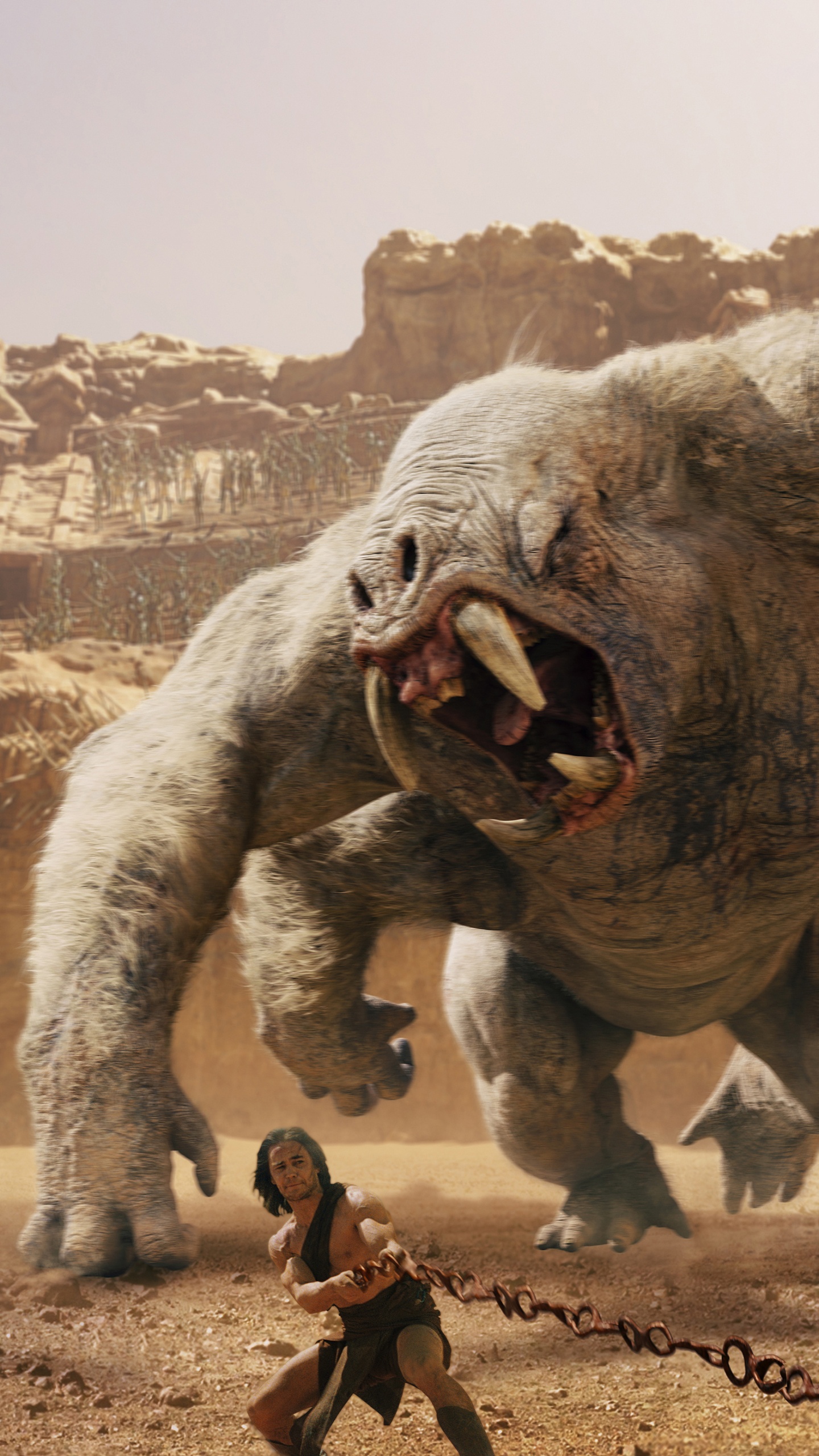 Обои Принцесса Марса, Барсум, динозавр, планета, Марс в разрешении 1440x2560