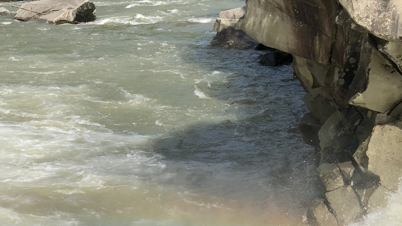 Обои стремнина, водопад, гидроресурсы, водоток, вода в разрешении 1280x720