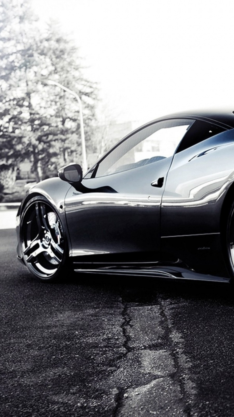 Обои спорткар, Ferrari, авто, суперкар, Феррари 458 в разрешении 750x1334