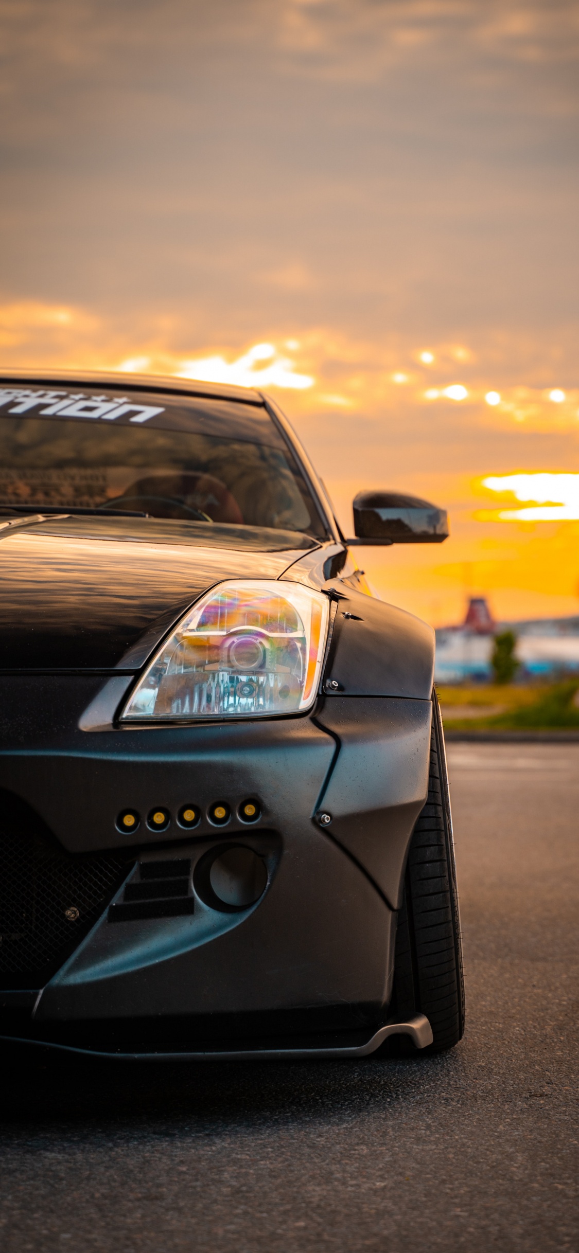 Обои ракетный кролик 350z, Ниссан, спорткар, легковые автомобили, nissan skyline в разрешении 1125x2436