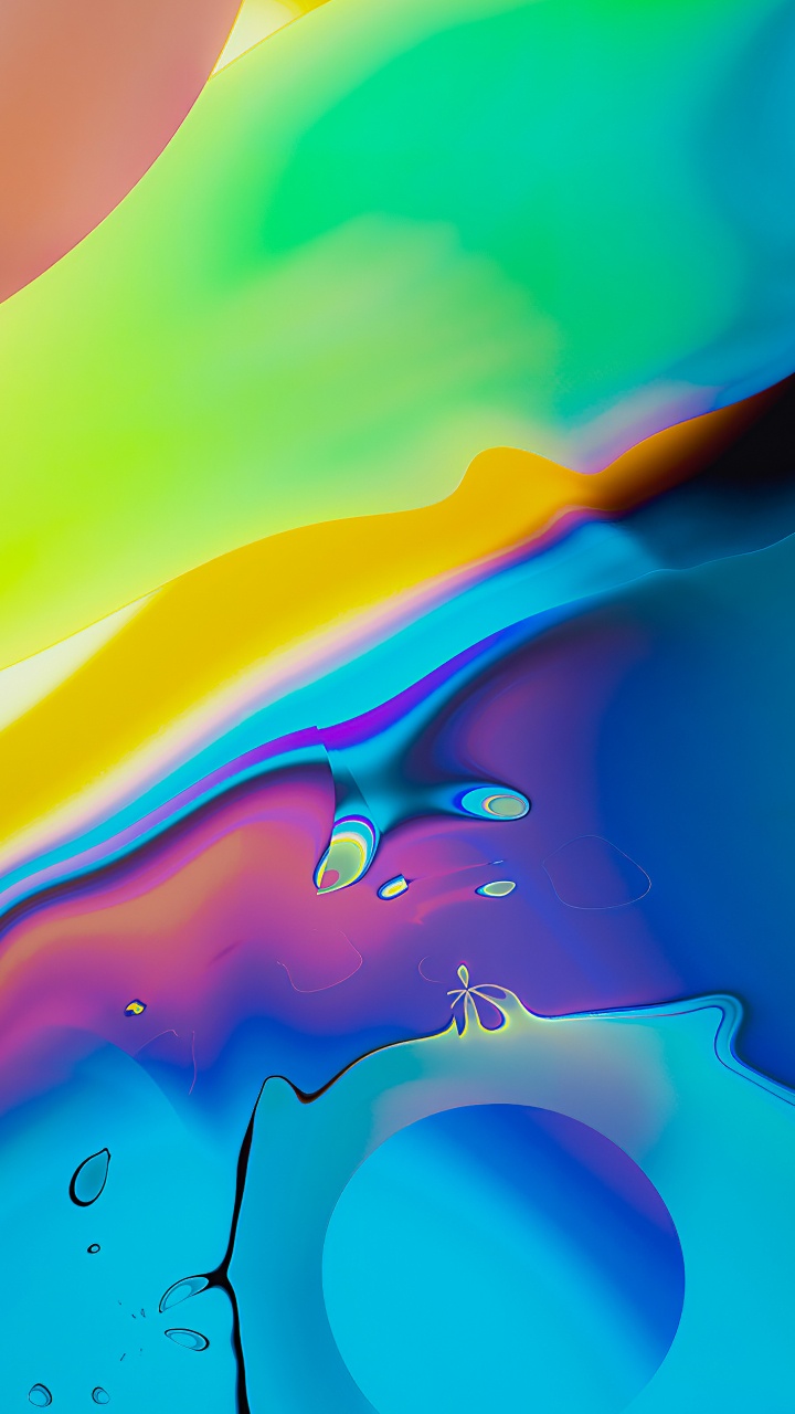 Обои красочность, жидкий, лазурный, жидкость, вода в разрешении 720x1280