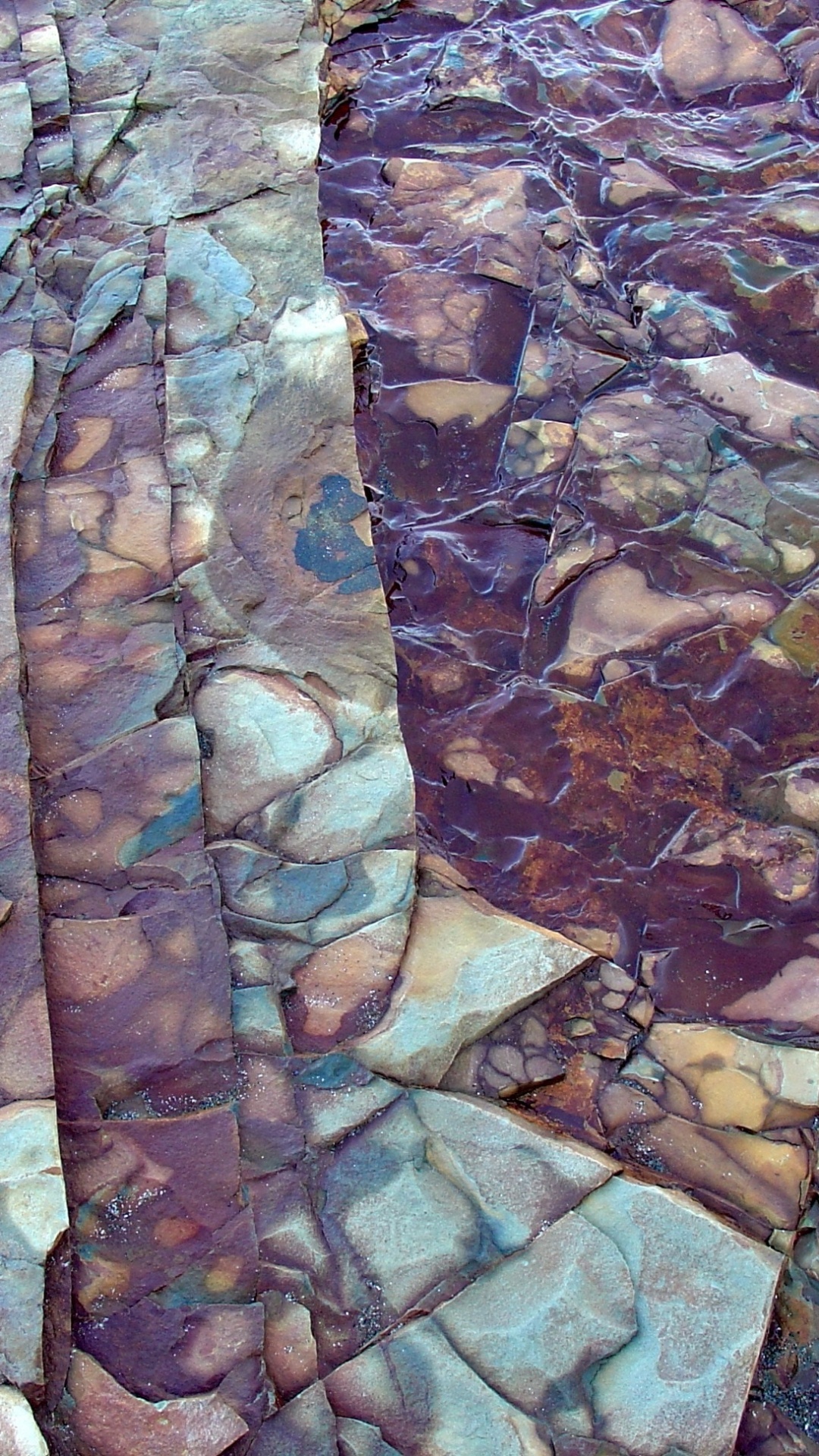 Обои рок, геология, дерево, узор, дизайн в разрешении 1080x1920