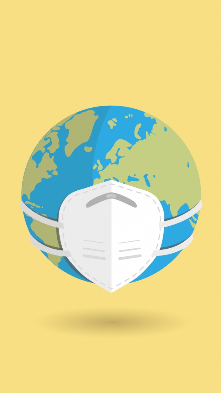 Обои вирус, коронавирус, COVID-19, пандемия, домовладелец в разрешении 720x1280