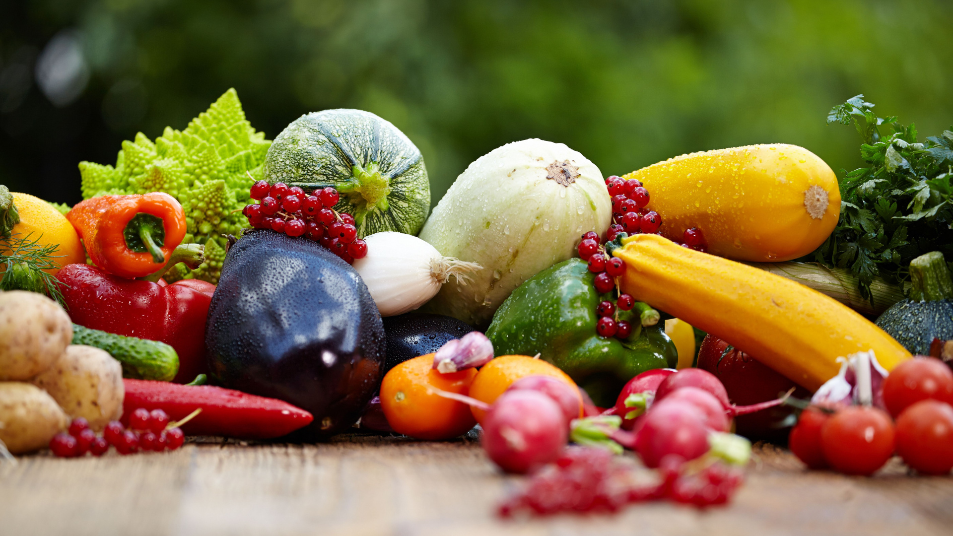 Обои овощ, фрукты, природные продукты, местное блюдо, пища в разрешении 1920x1080