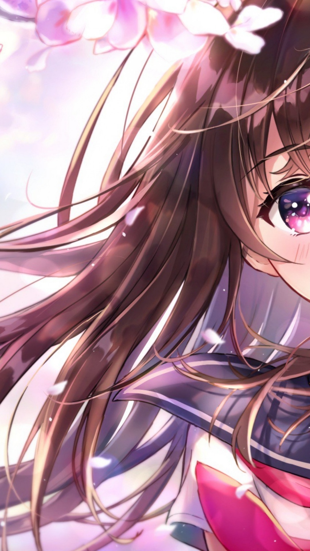 Обои аниме, симпатичные девушки аниме, девушка-геймер, Девчушки девушка, Кавайная в разрешении 1080x1920