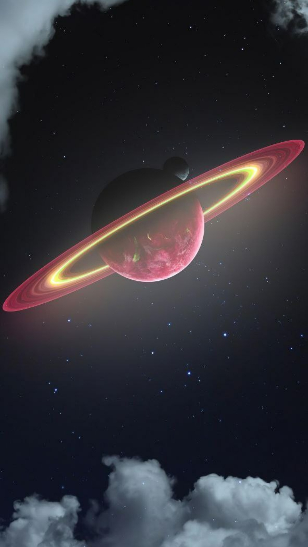 Обои андроид, атмосфера, астрономический объект, наука, Галактика в разрешении 1080x1920
