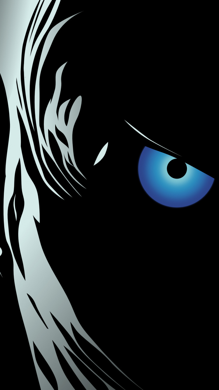 Обои Ночной Король, Игра Престолов - 8 сезон, черный, темнота, мультфильм в разрешении 750x1334