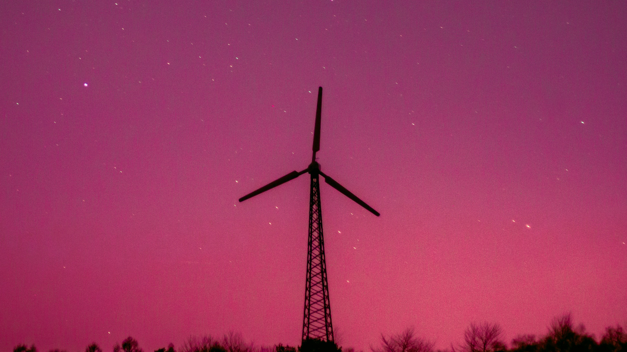 Обои пурпур, атмосфера, розовый, ночь, пурпурный цвет в разрешении 1280x720