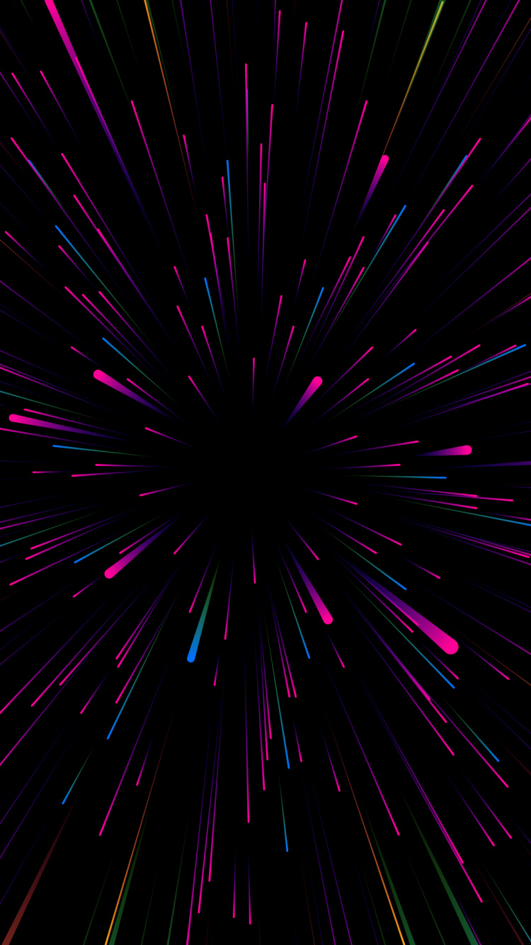 Обои салют, графический дизайн, канун Нового года, вода, пурпур в разрешении 750x1334