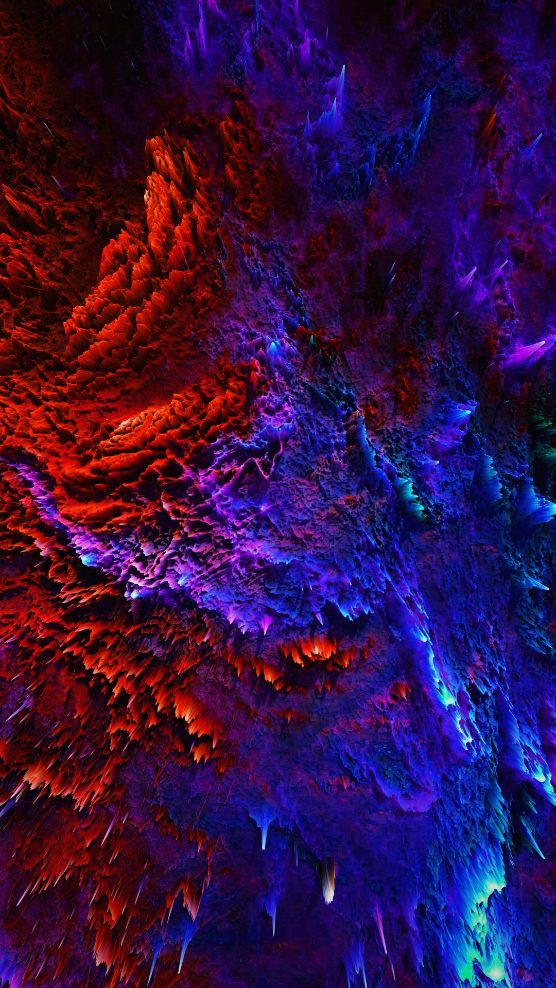 Обои земля, вода, синий, пурпур, мир в разрешении 1080x1920