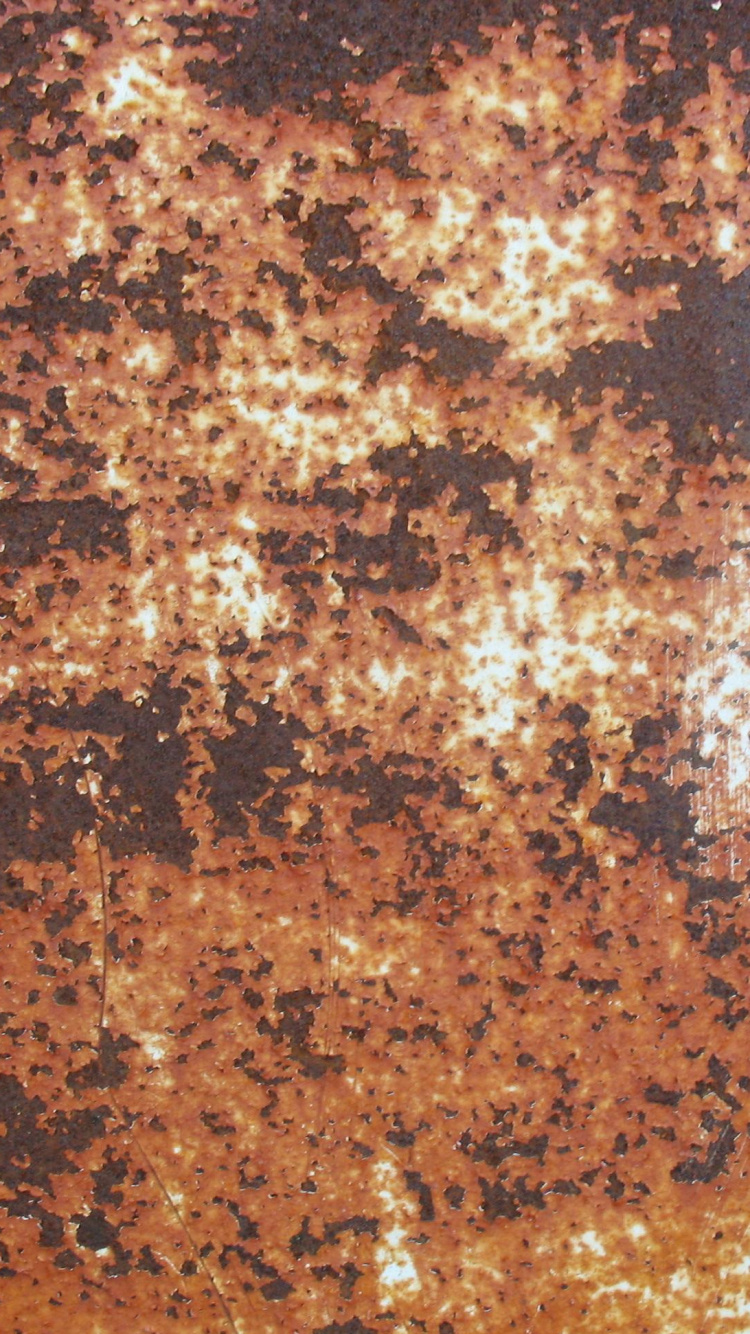 Обои графический дизайн, металл, ржавчина, коричневый цвет, древесина в разрешении 750x1334