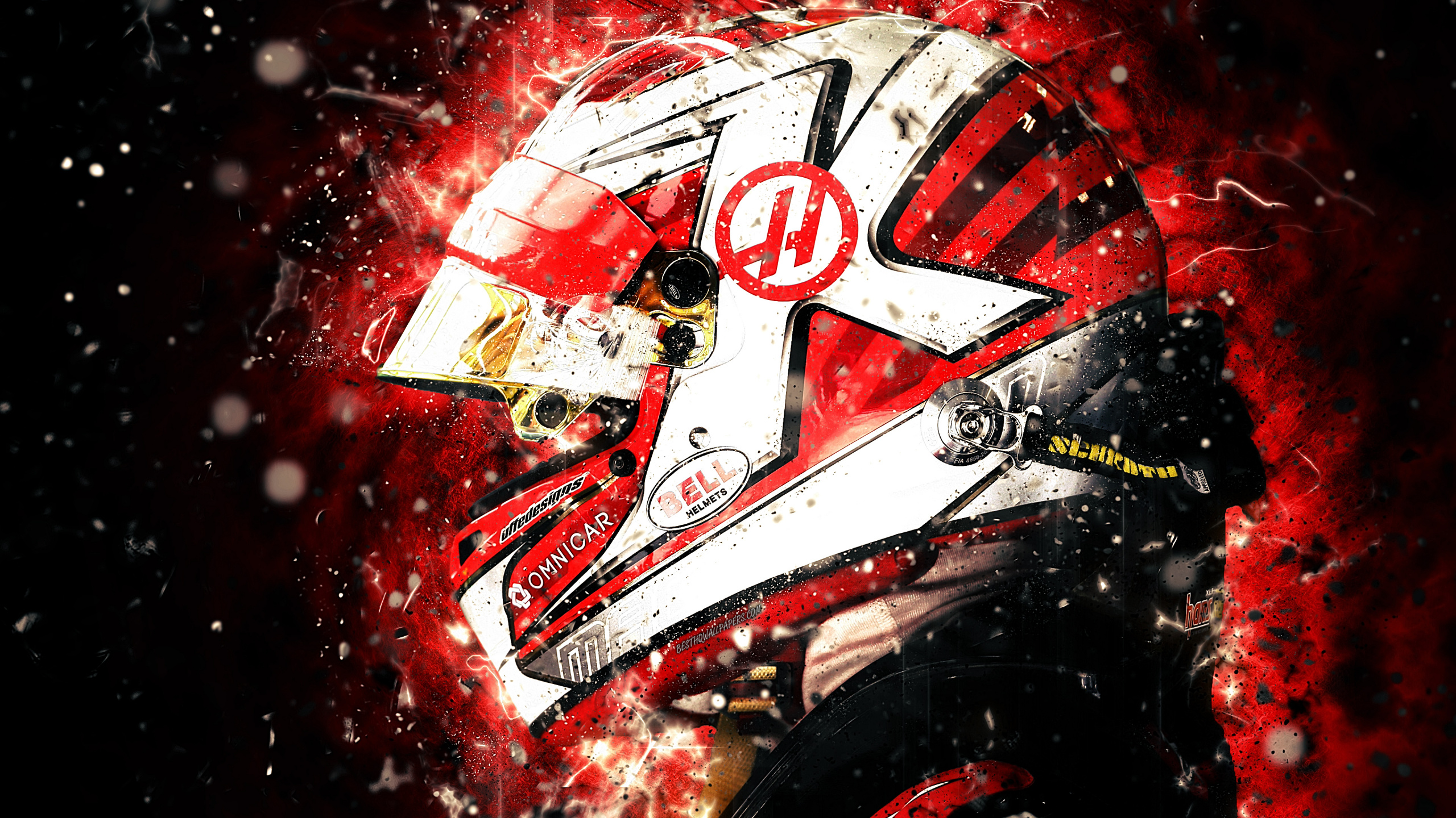 Обои красный цвет, графический дизайн, иллюстрация, занятие спортом, графика в разрешении 2560x1440