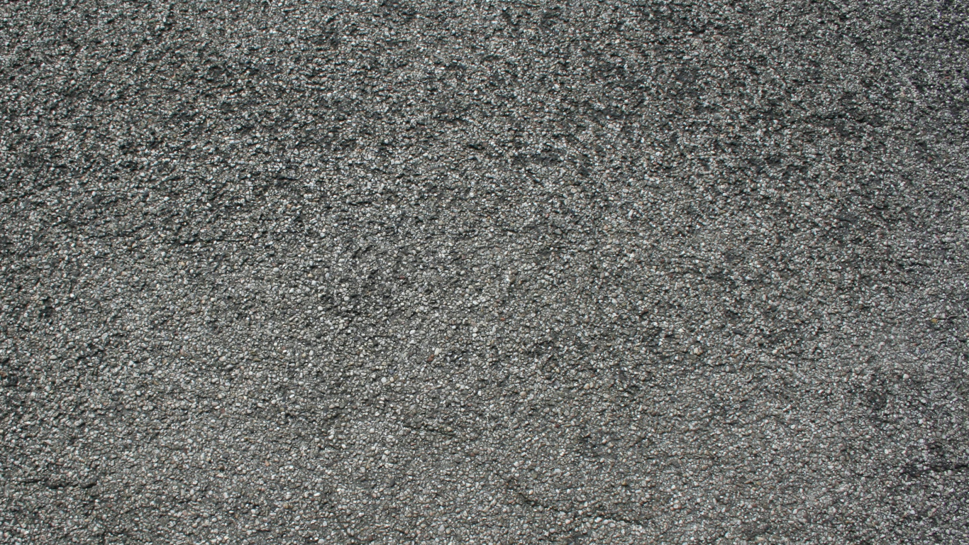 Обои асфальт, дорожное покрытие, серый цвет, гранит, смола в разрешении 1366x768
