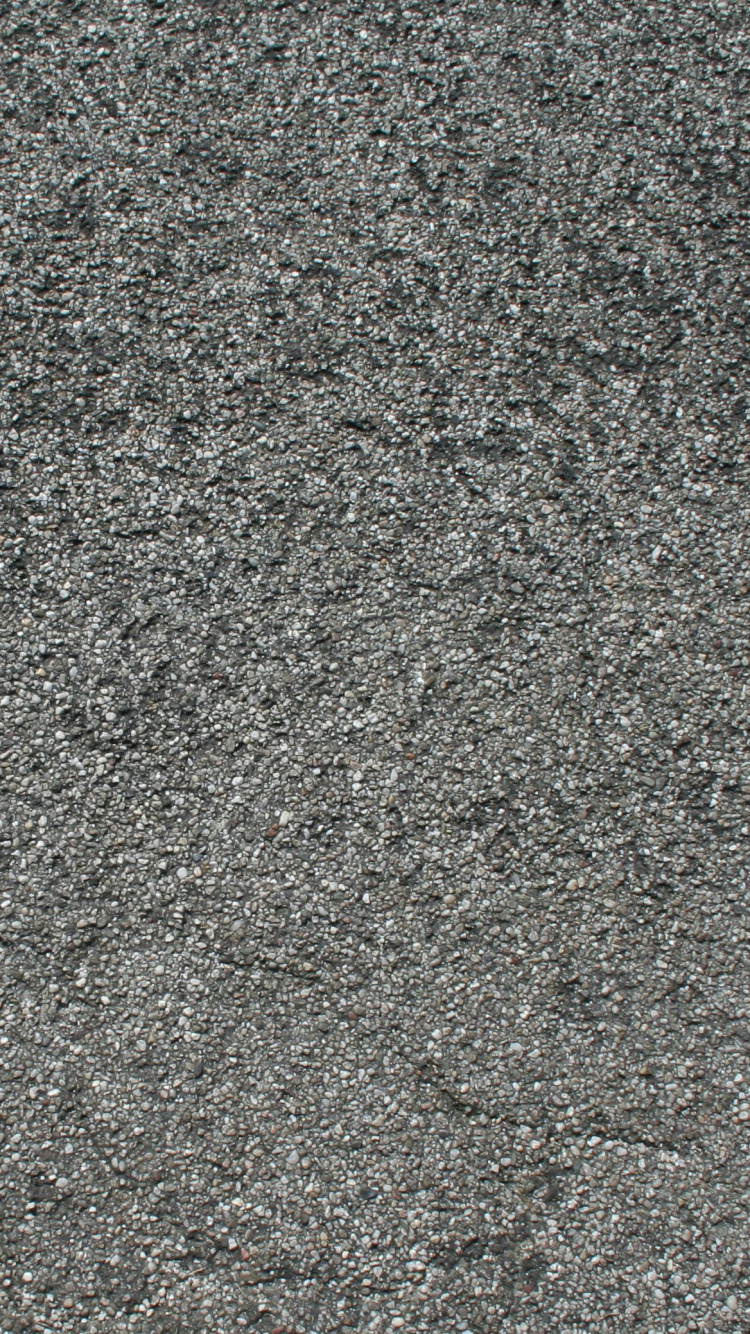Обои асфальт, дорожное покрытие, серый цвет, гранит, смола в разрешении 750x1334