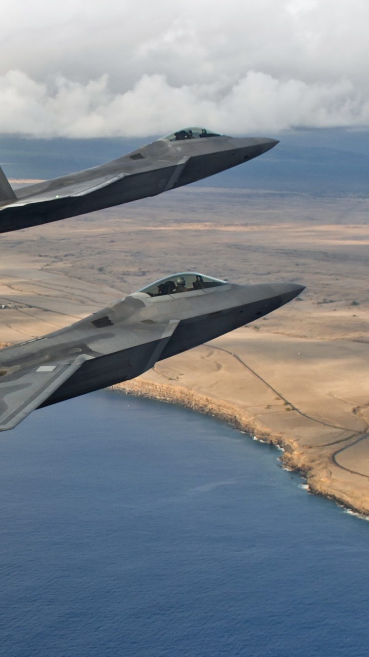 Обои самолеты, самолет стелс, военный самолет, Lockheed Martin, самолет в разрешении 720x1280