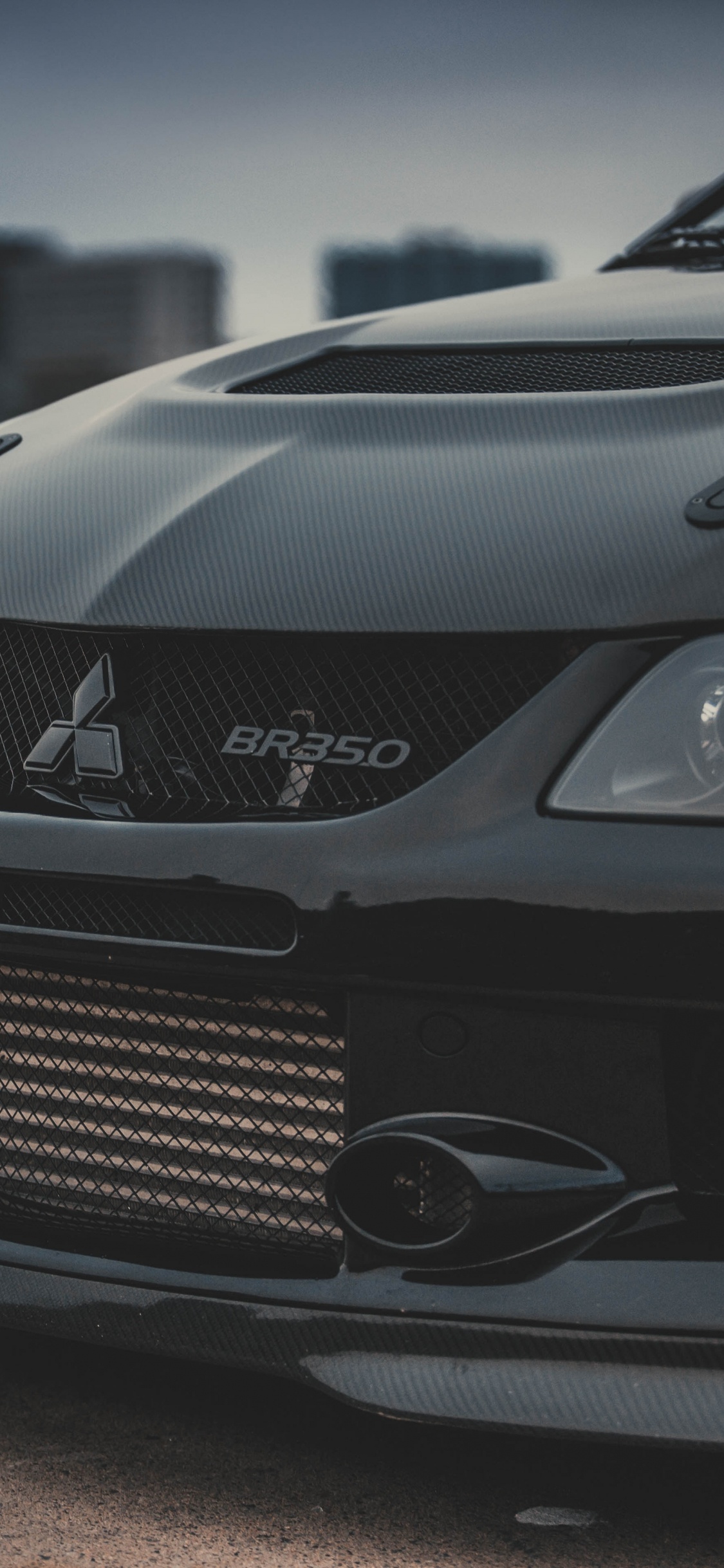 Обои Мицубиси Лансер Эволюшн, авто, бампер, mitsubishi, автомобильный экстерьер в разрешении 1125x2436