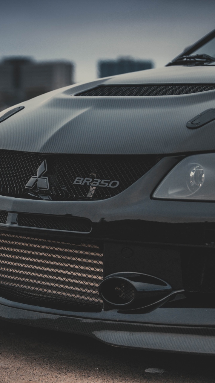 Обои Мицубиси Лансер Эволюшн, авто, бампер, mitsubishi, автомобильный экстерьер в разрешении 720x1280