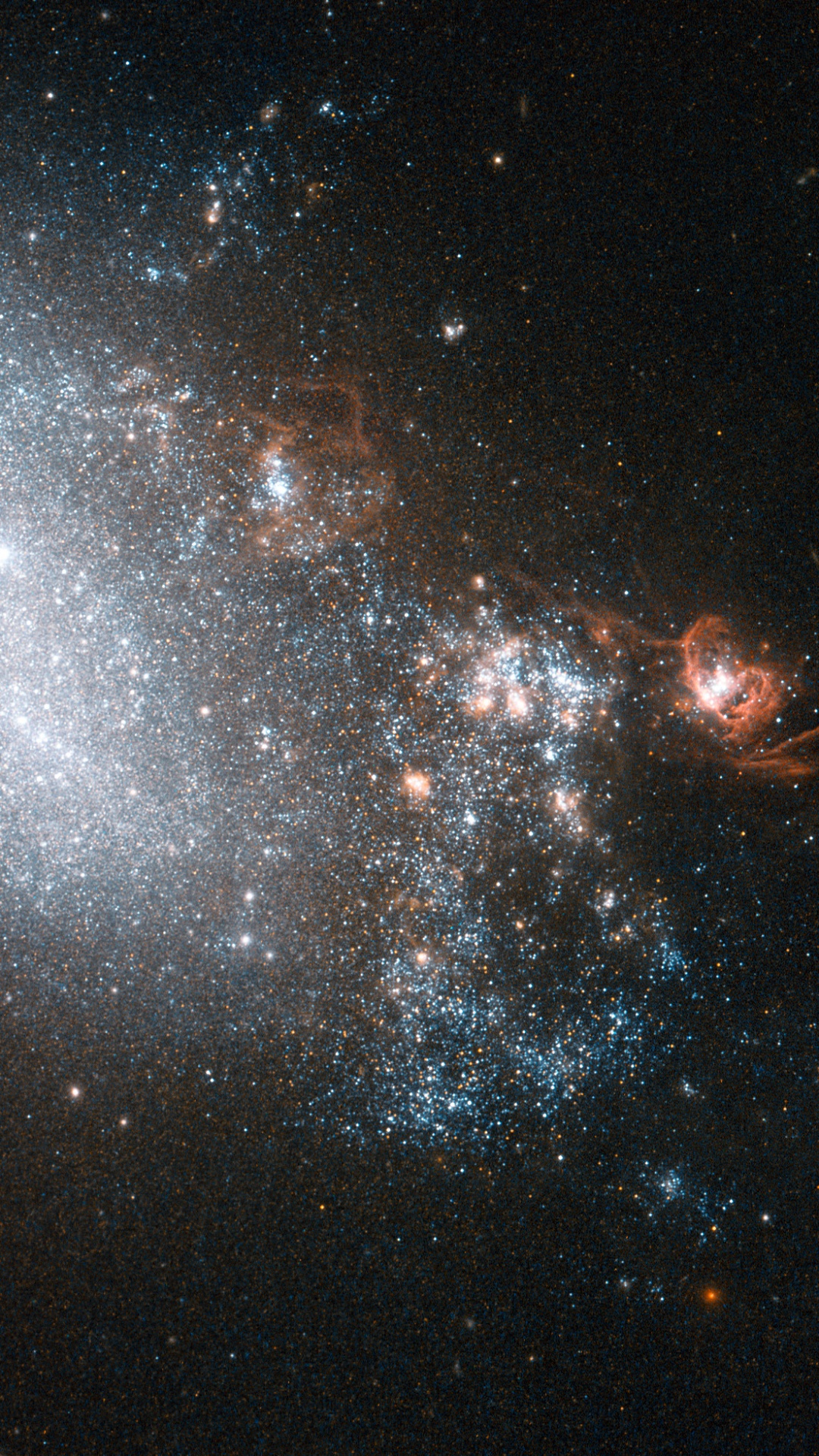 Обои Галактика, космический телескоп Хаббл, Галактика Водоворот, астрономический объект, Астрономия в разрешении 1080x1920