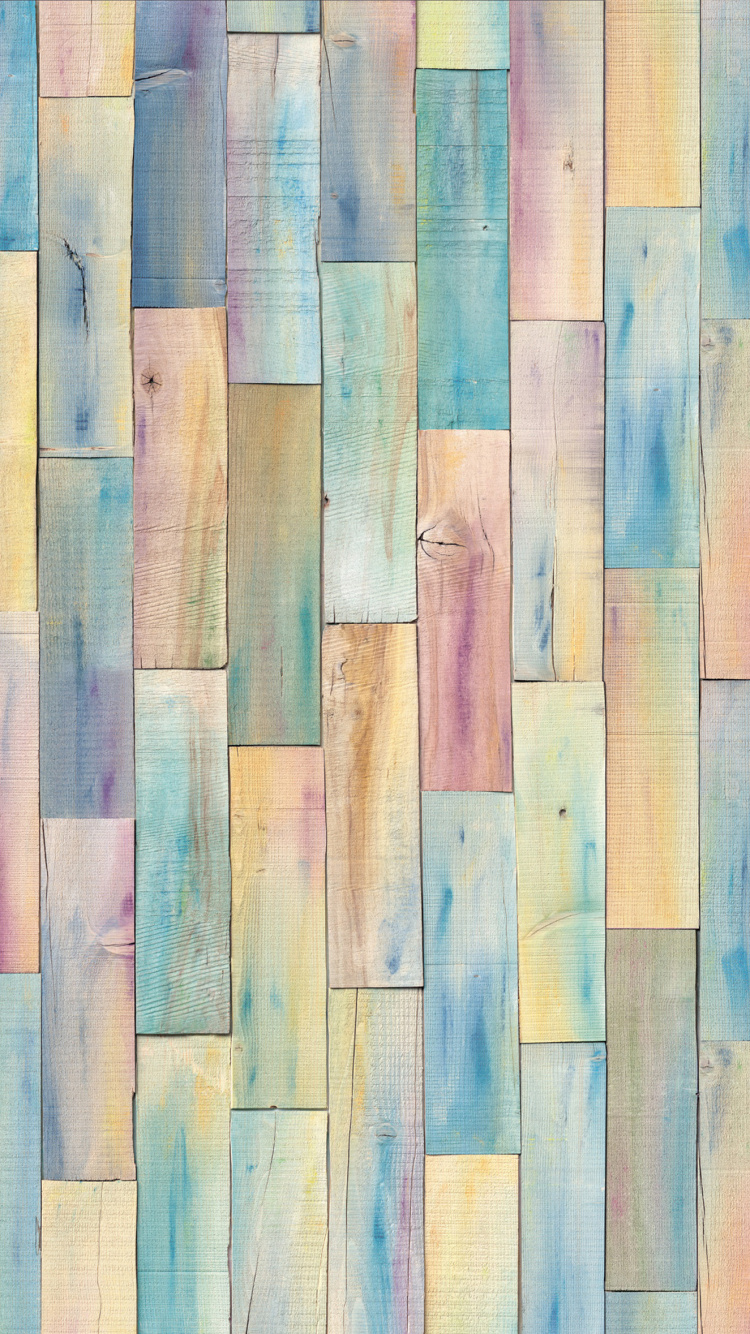 Обои фреска, стена, линия, узор, древесина в разрешении 750x1334