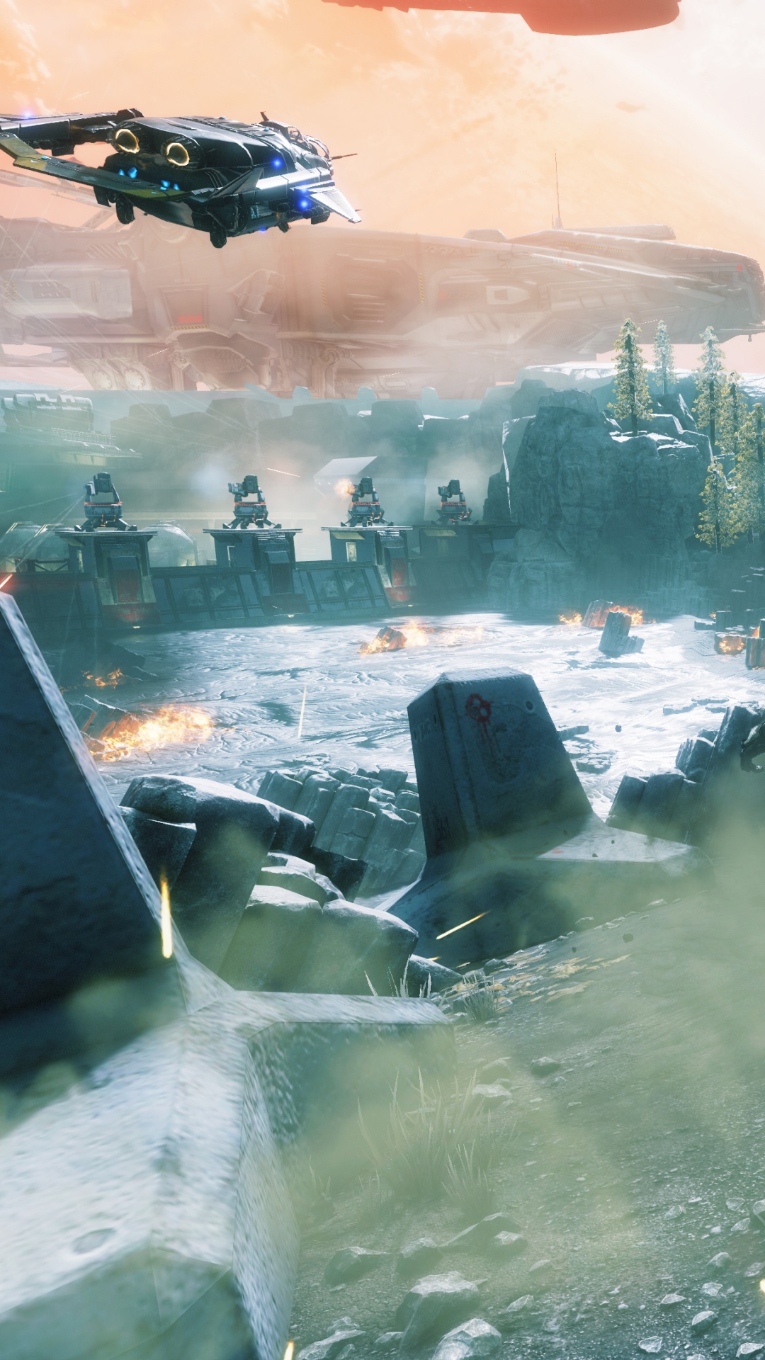 Обои titanfall 2, респаун развлечения, electronic arts, playstation 4, компьютерная игра в разрешении 1080x1920