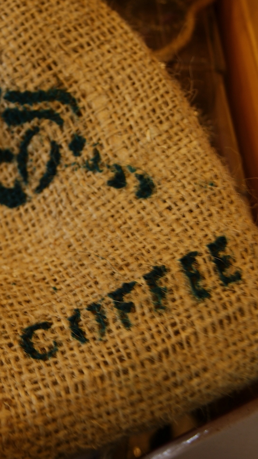 Обои вышивание, копи лювак, нить, шрифт, азиатская пальмовая циветта в разрешении 1080x1920