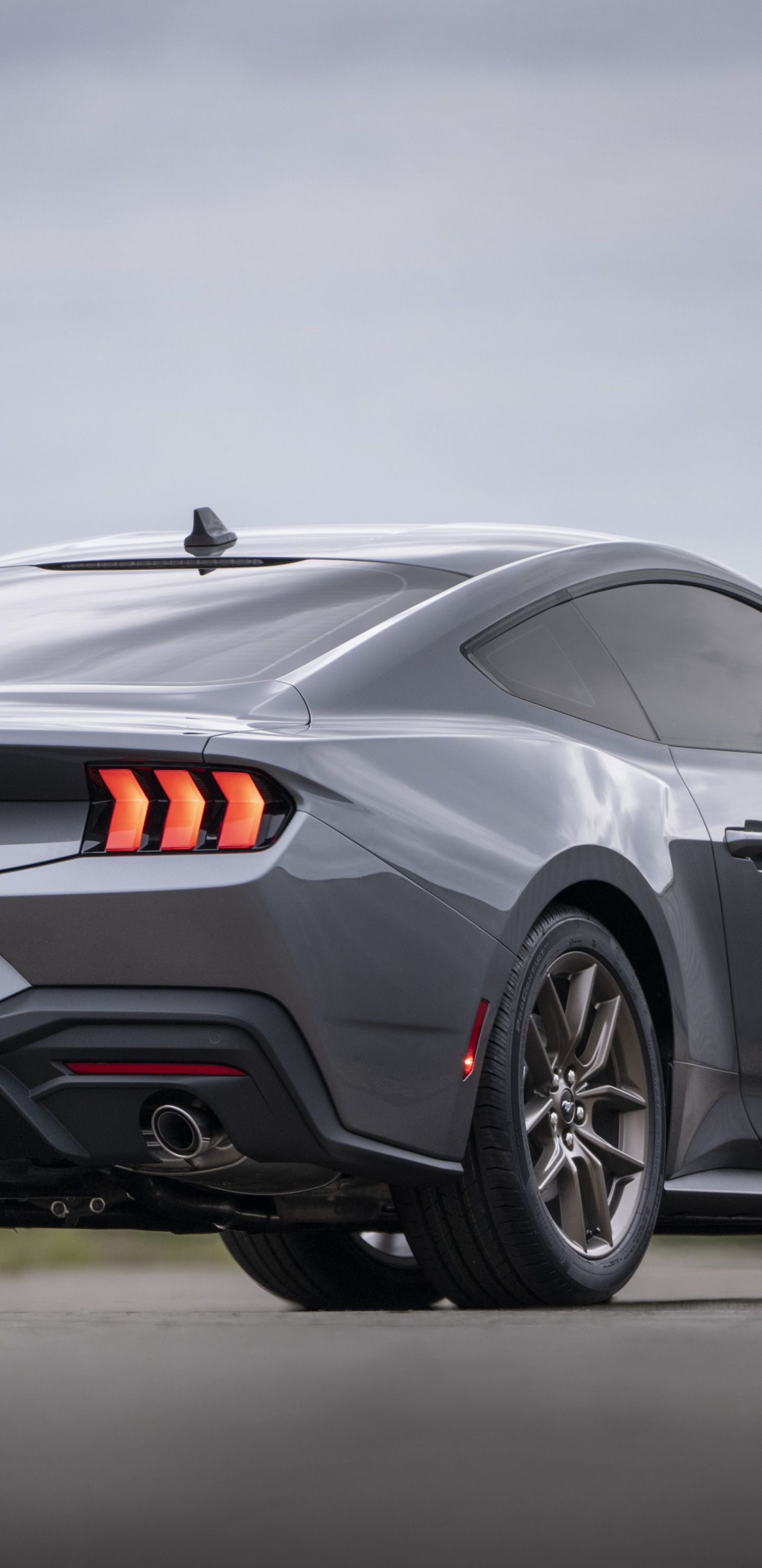 Обои мустанг 2024, Форд Мустанг 2023 года, легковые автомобили, спорткар, компания Ford в разрешении 1440x2960